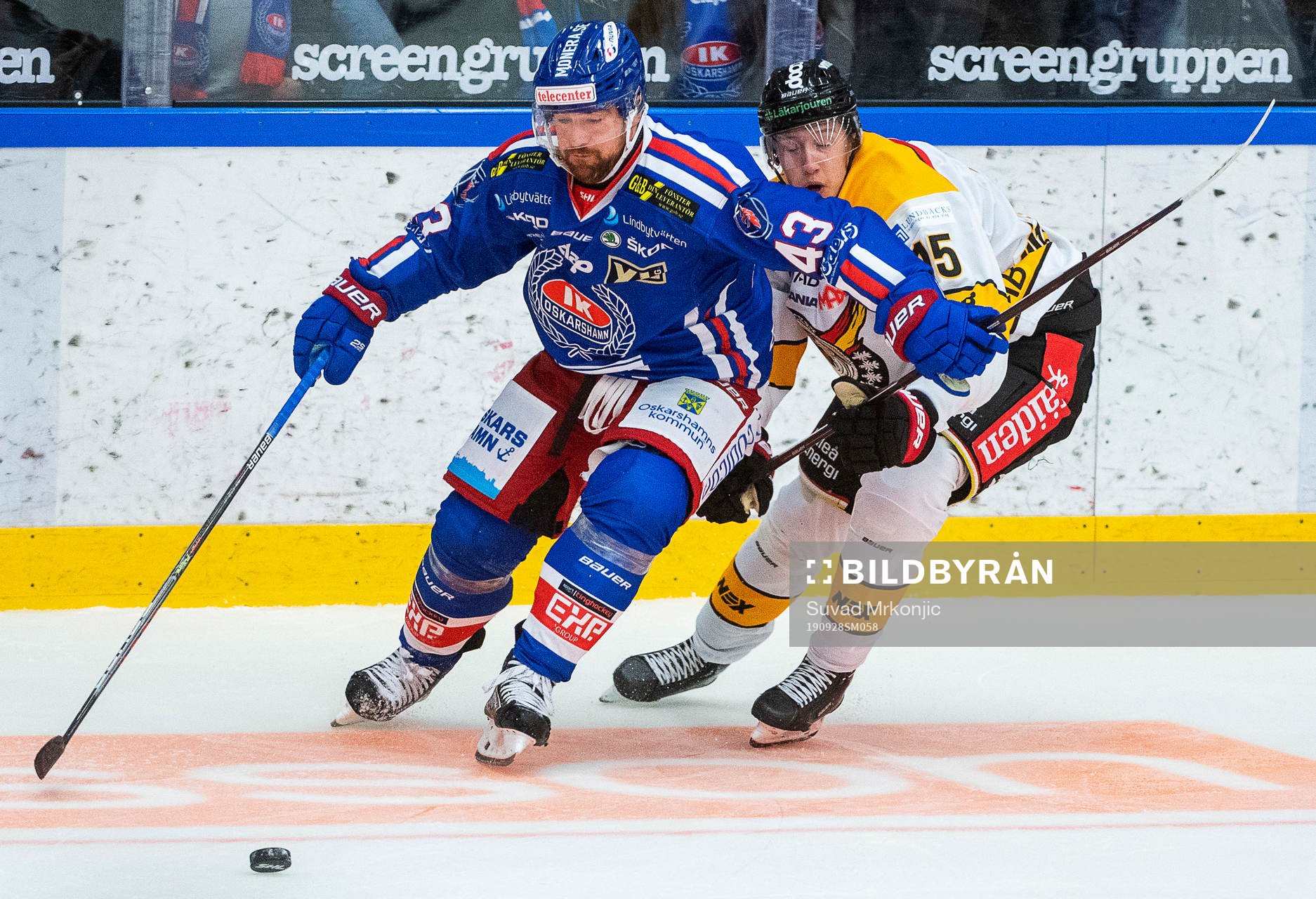 Oskarshamns Nichlas Hardt och Luleås Carl Mattsson