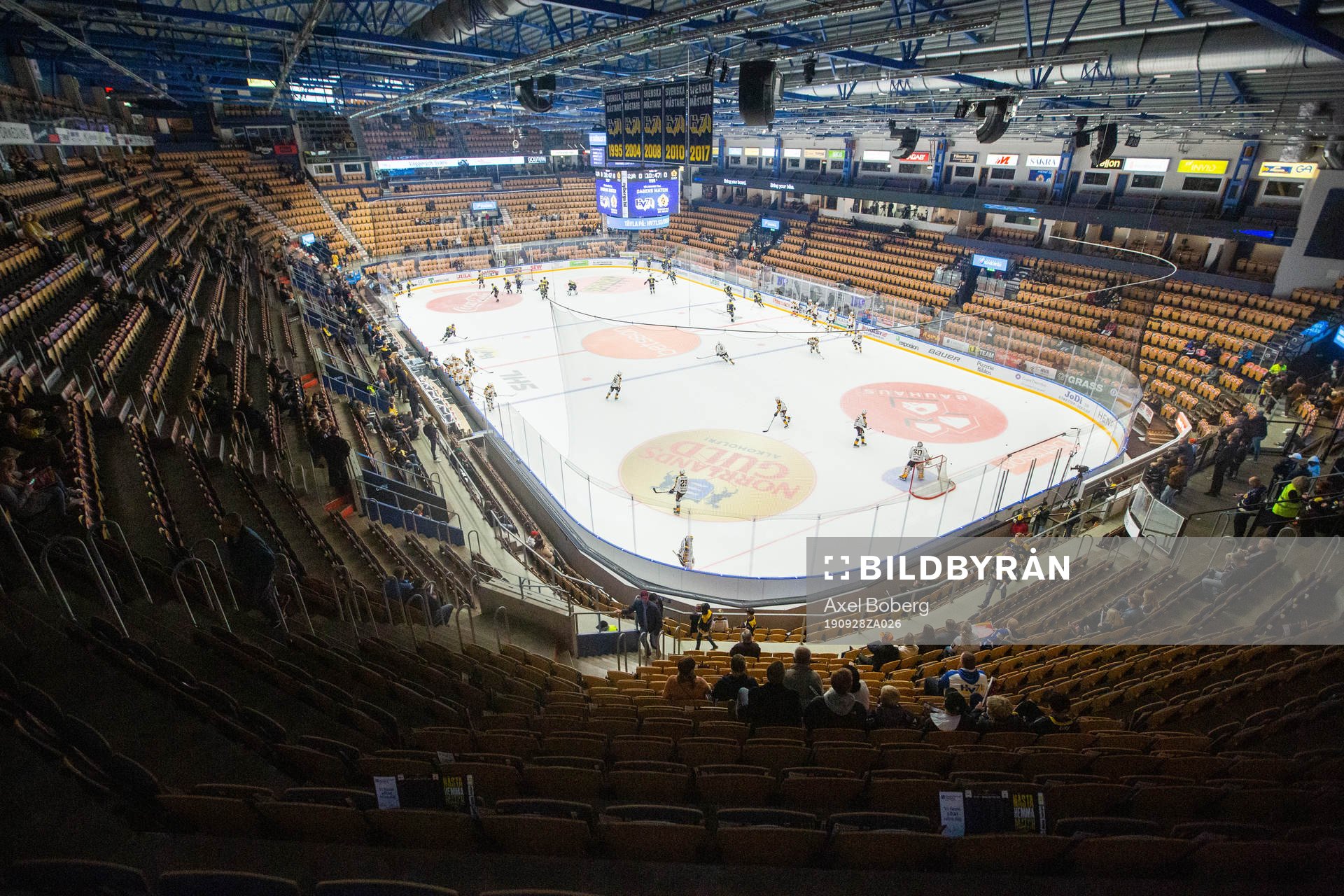 Interiör av Kinnarps Arena
