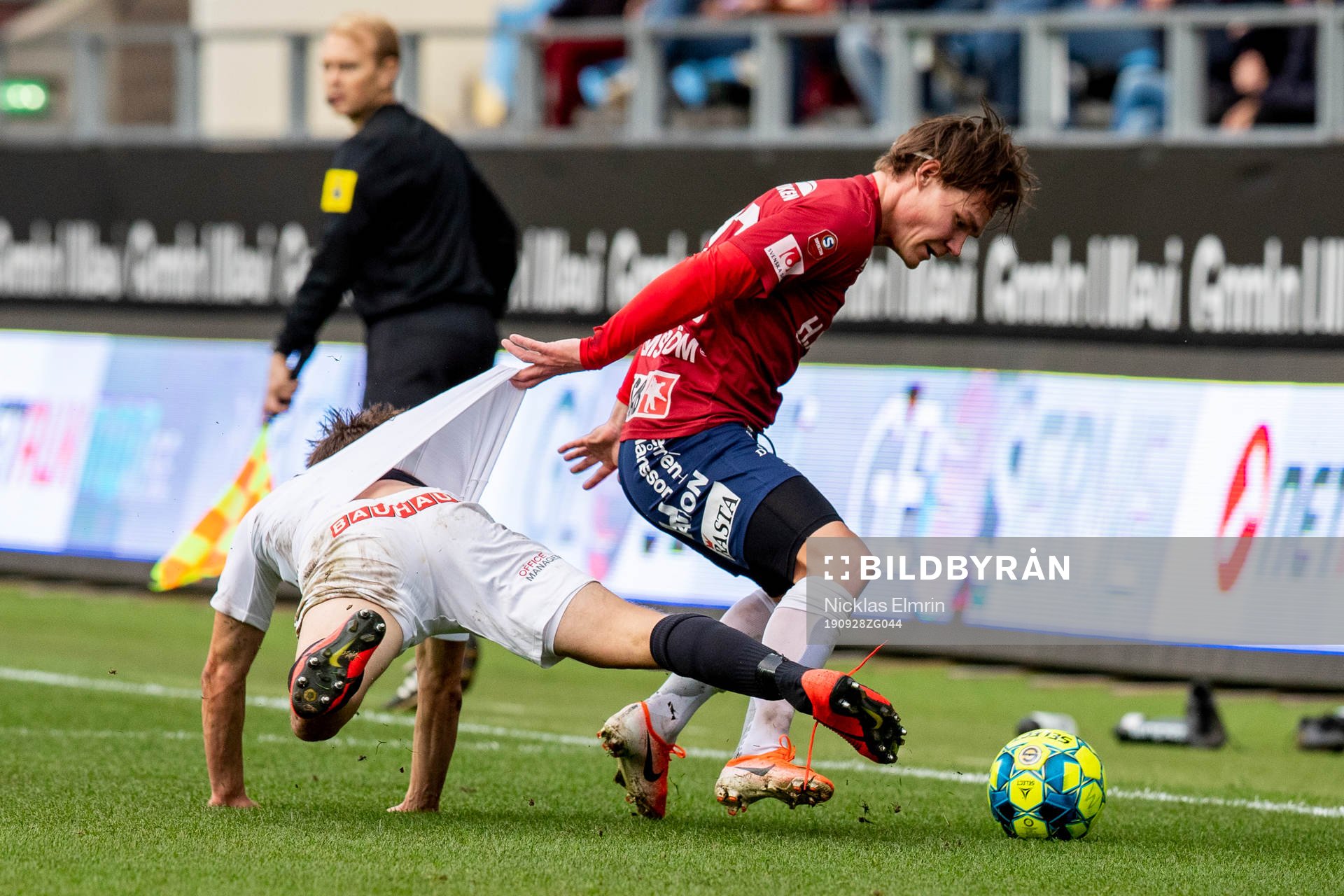 Örgrytes Filip Almström Tähti mot Brommapojkarnas Adam