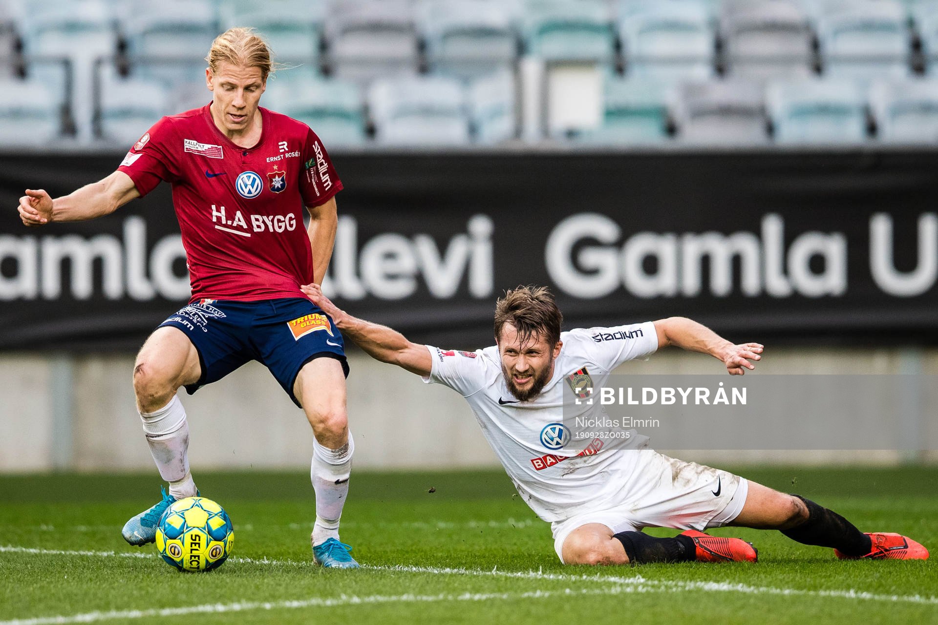 Örgrytes Gustav Ludwigson och Brommapojkarnas Adam Gradén