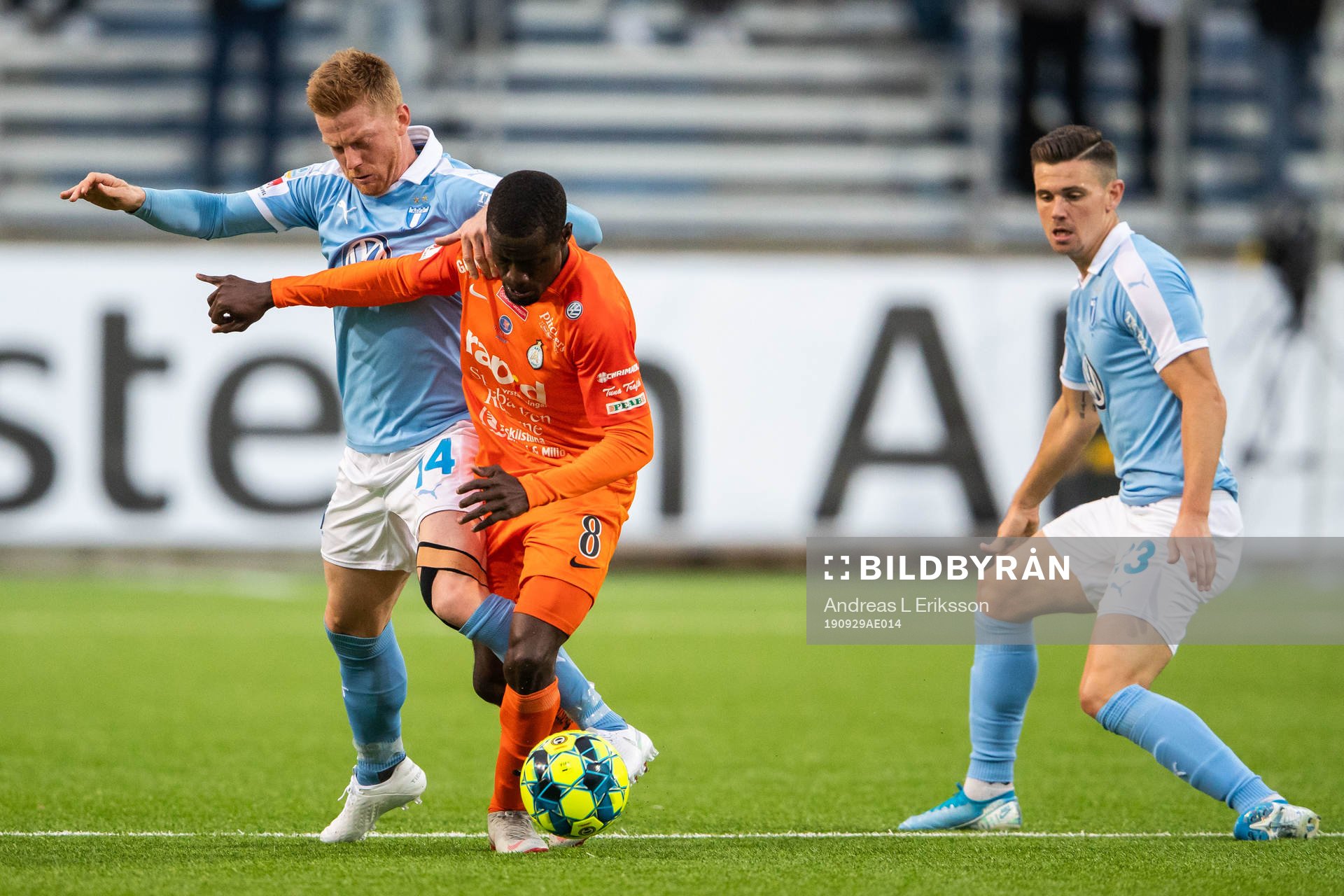 Malmö FFs Anders Christiansen och AFC Eskilstunas Michael