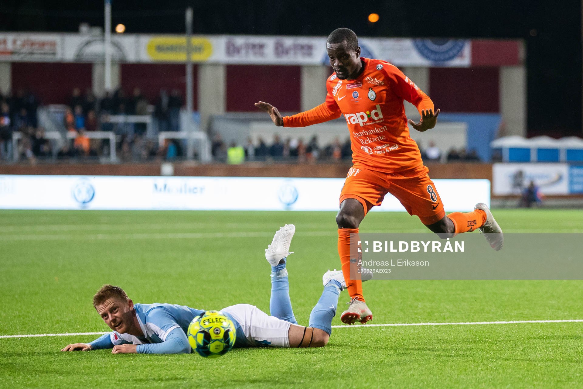 Malmö FFs Anders Christiansen och AFC Eskilstunas Michael