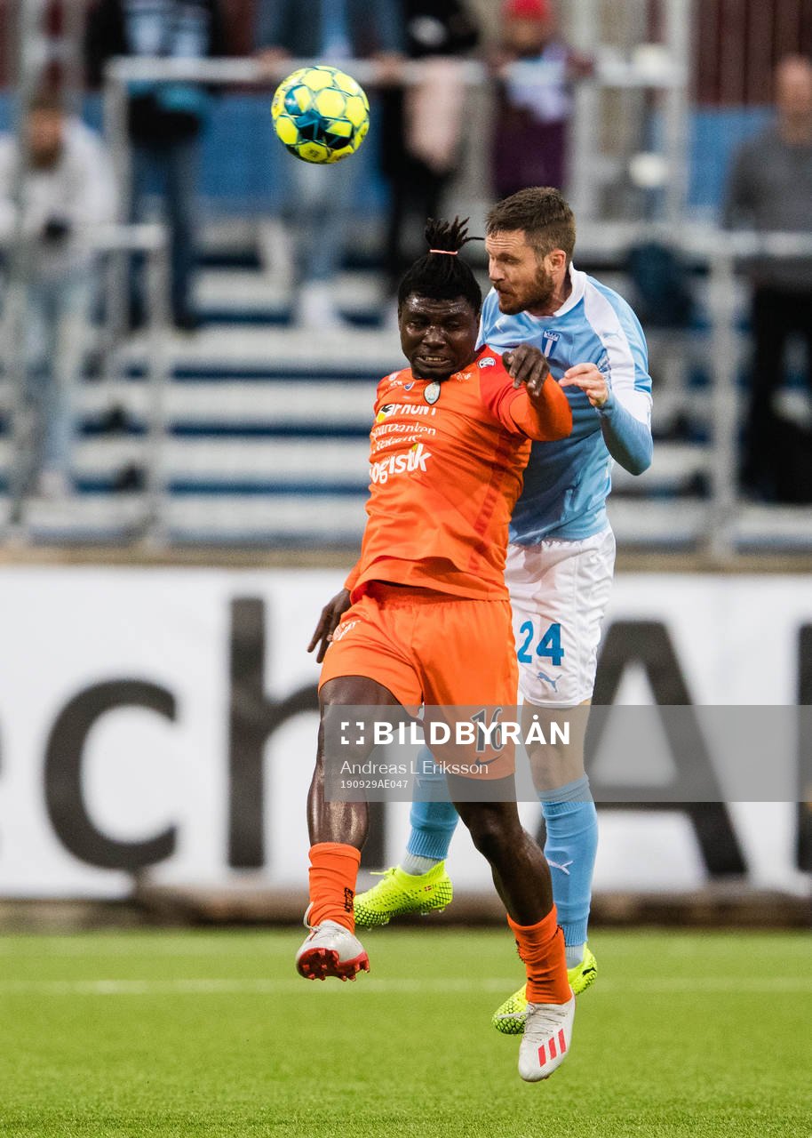 AFC Eskilstunas Onyedikachukwu Samuel Nnamani i en