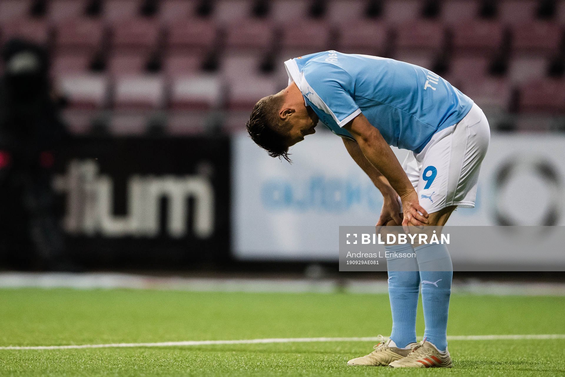 Malmö FFs Markus Rosenberg deppar