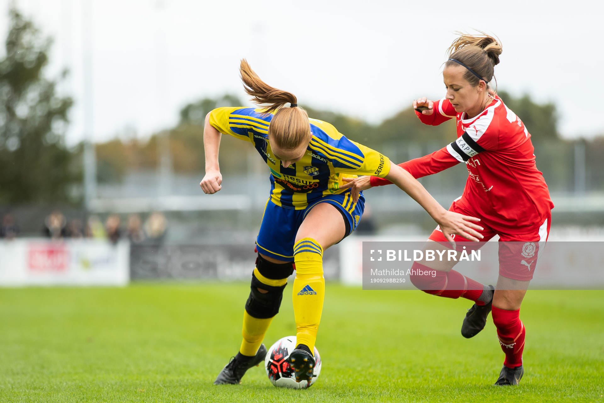 Eskilsminnes Maja Ahlm och Dösjöbros Julia Johansson