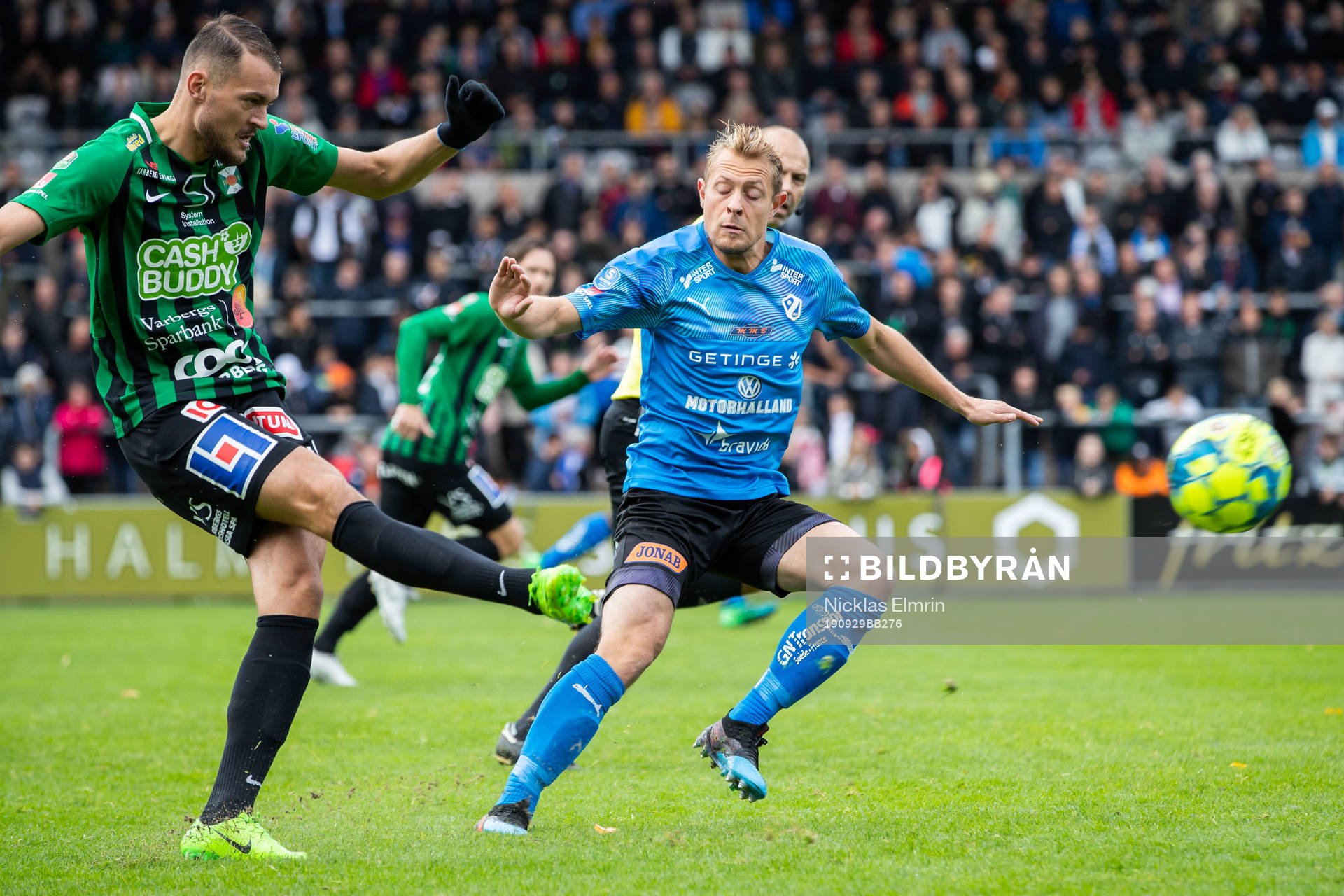 Varbergs Albert Ejupi och Halmstads Joel Allansson