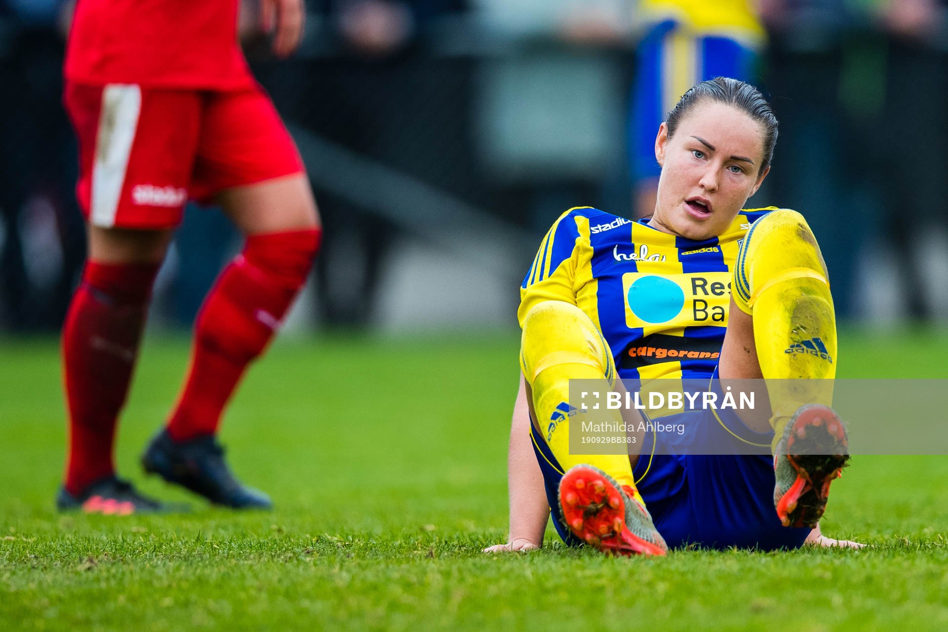 Eskilsminnes Rebecca Johansson deppar