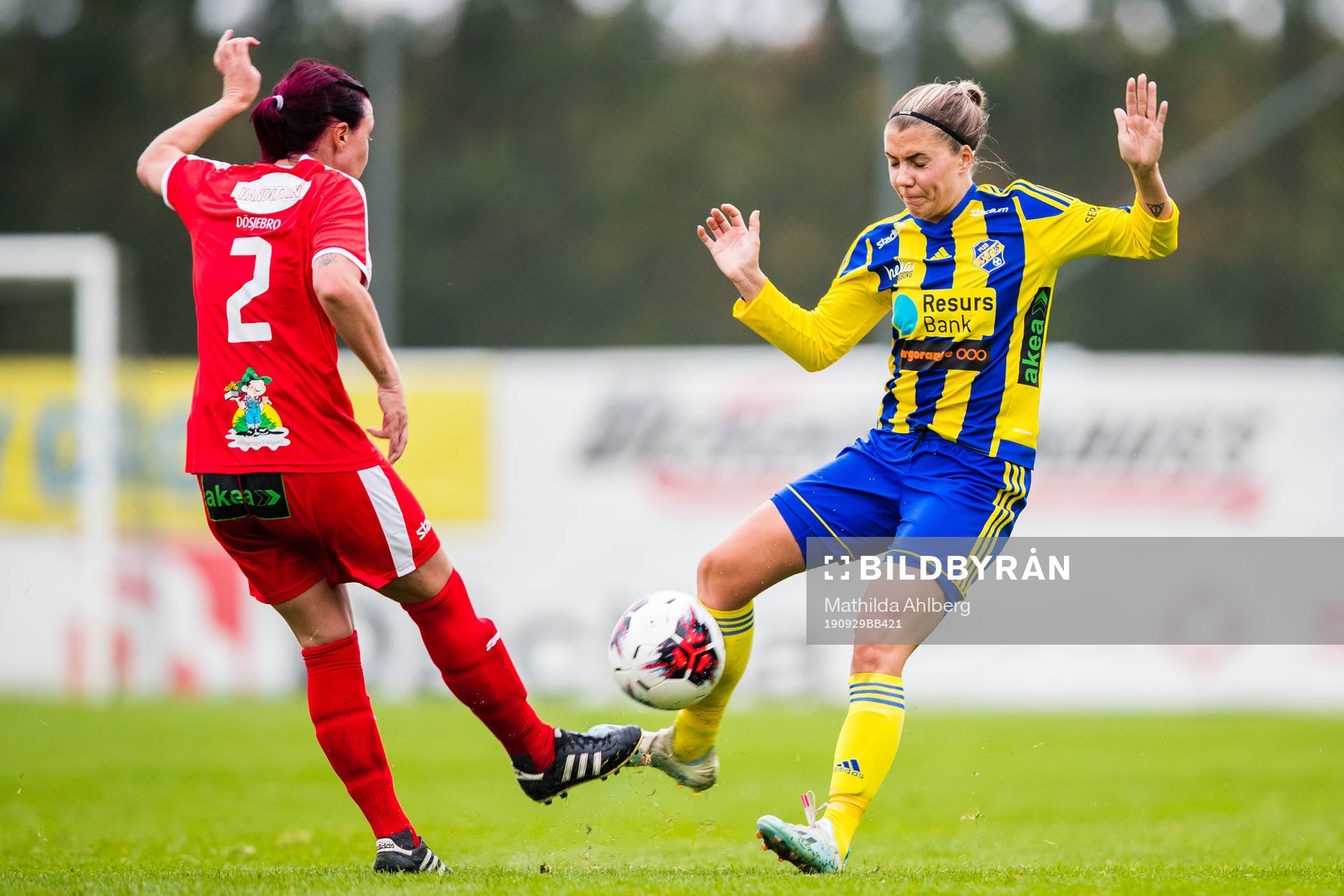 Dösjöbros Agnes Nilsson och Eskilsminnes Ronja Kindblad