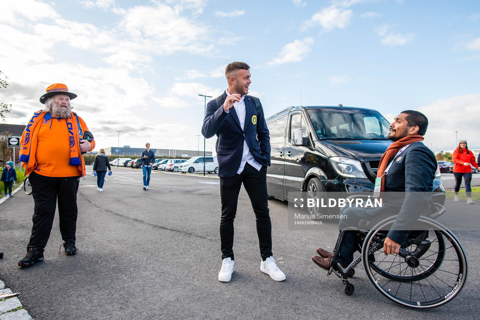 Sverre Hjelle Økland of Ull/Kisa arrives