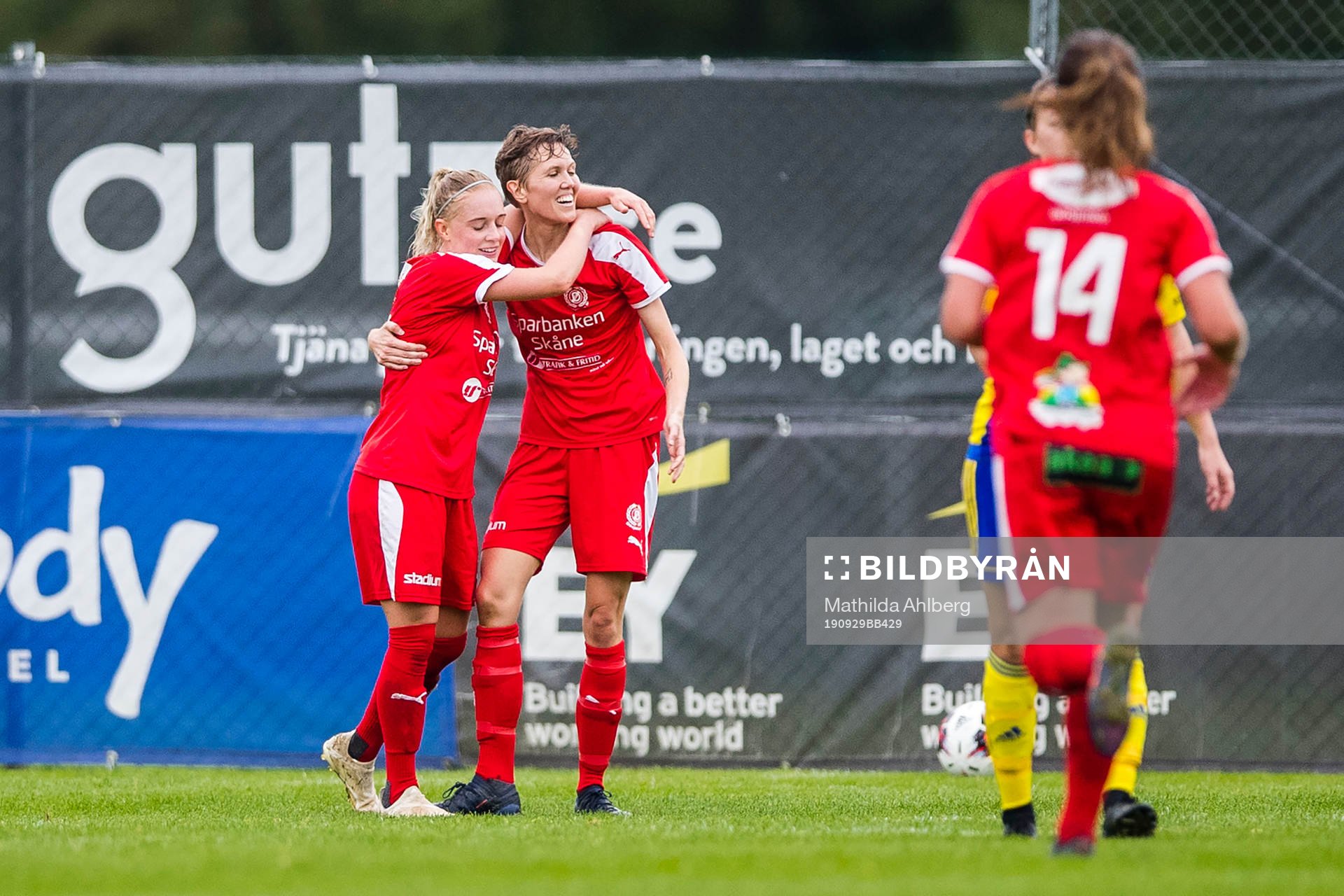 Dösjöbros spelare jublar