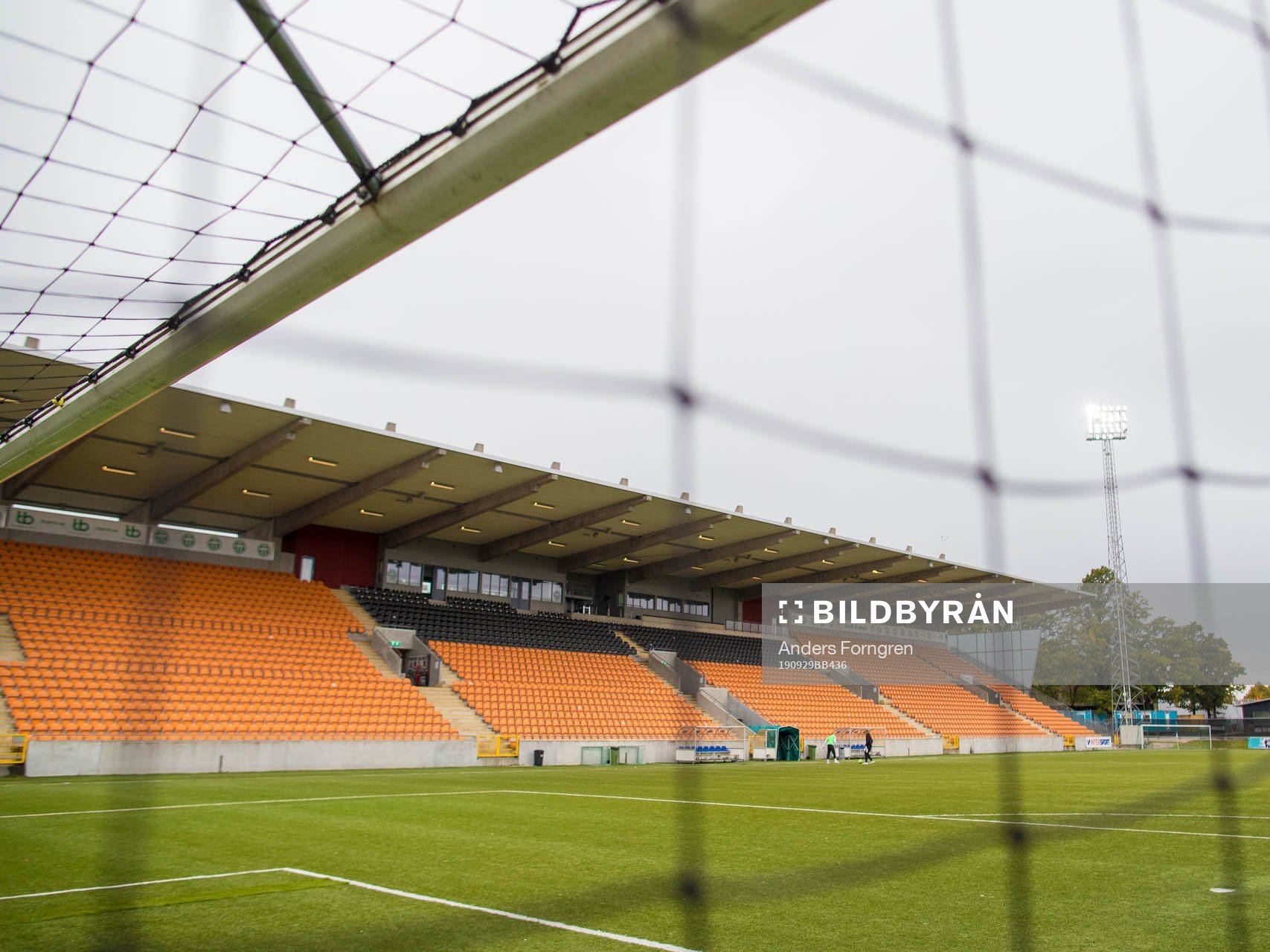Solid Park Arena innan fotbollsmatchen i Superettan mellan