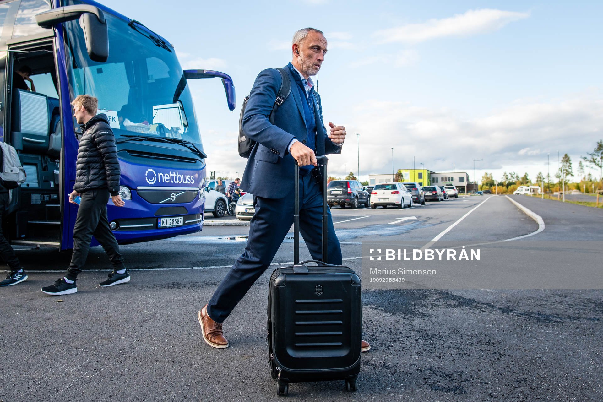 Lars Bohinen, head coach of Aalesund,  arrives