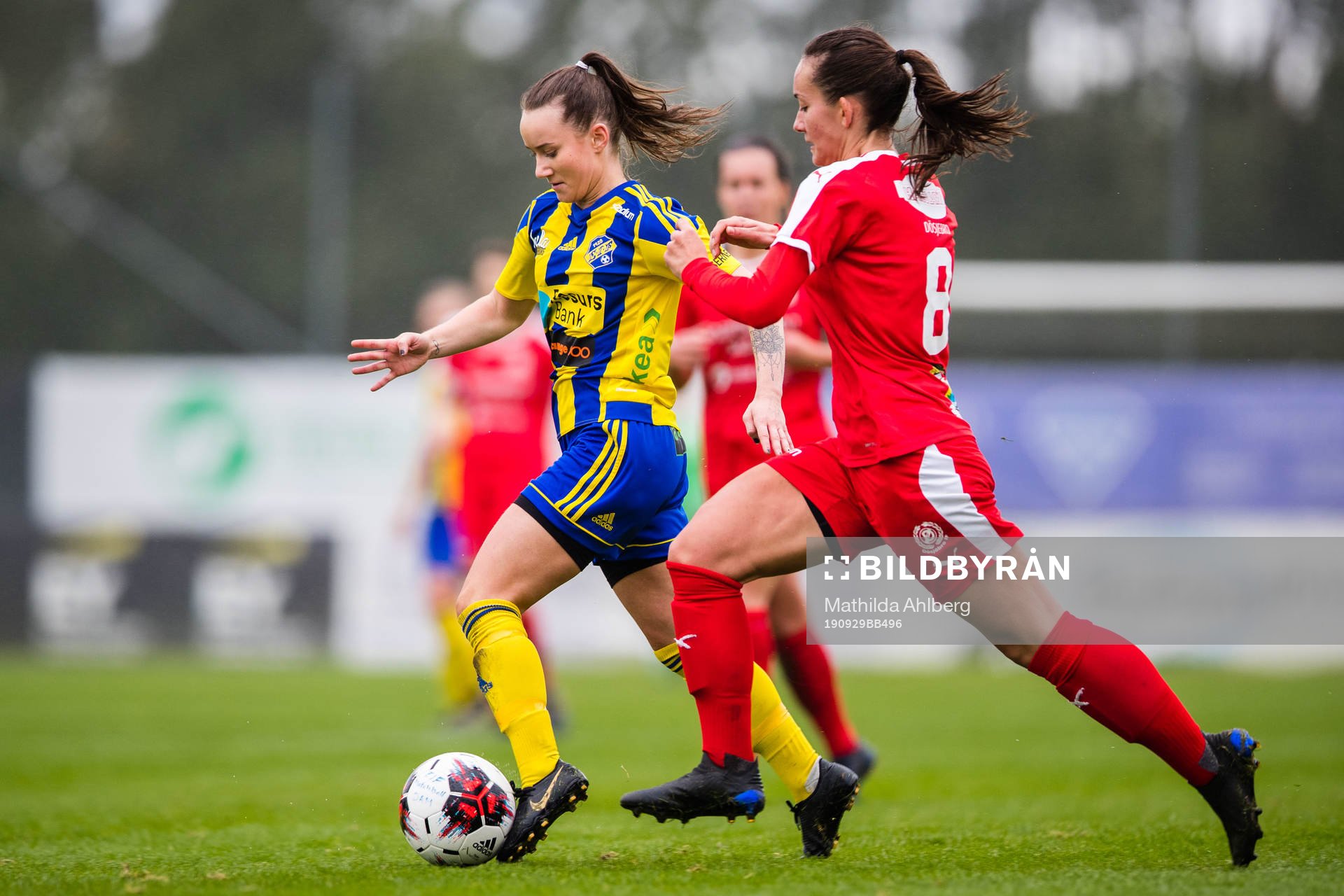 Eskilsminnes Sanna Nilsson och Dösjöbros Martina Sutalo