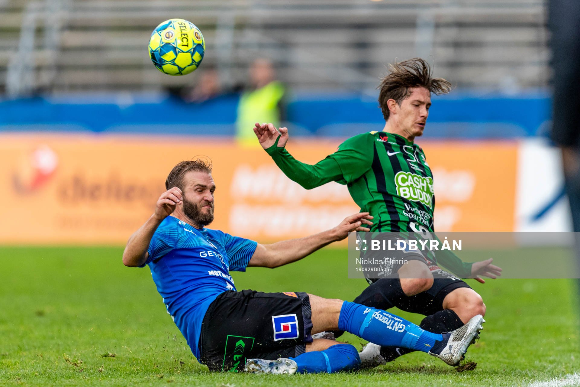 Halmstads Jesper Westerberg mot Varbergs Robin Book
