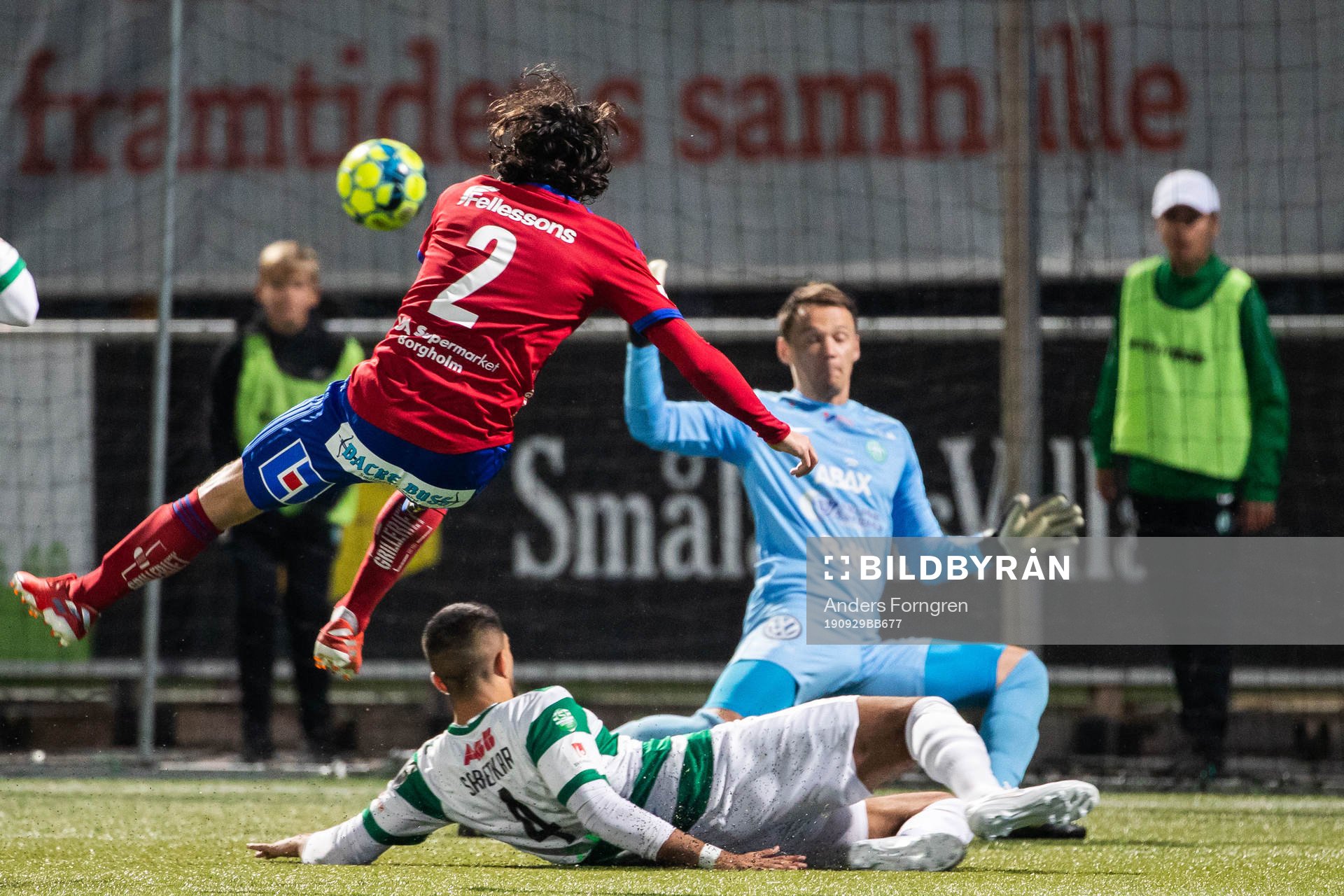 Östers Mattias Pavic gör 0-1
