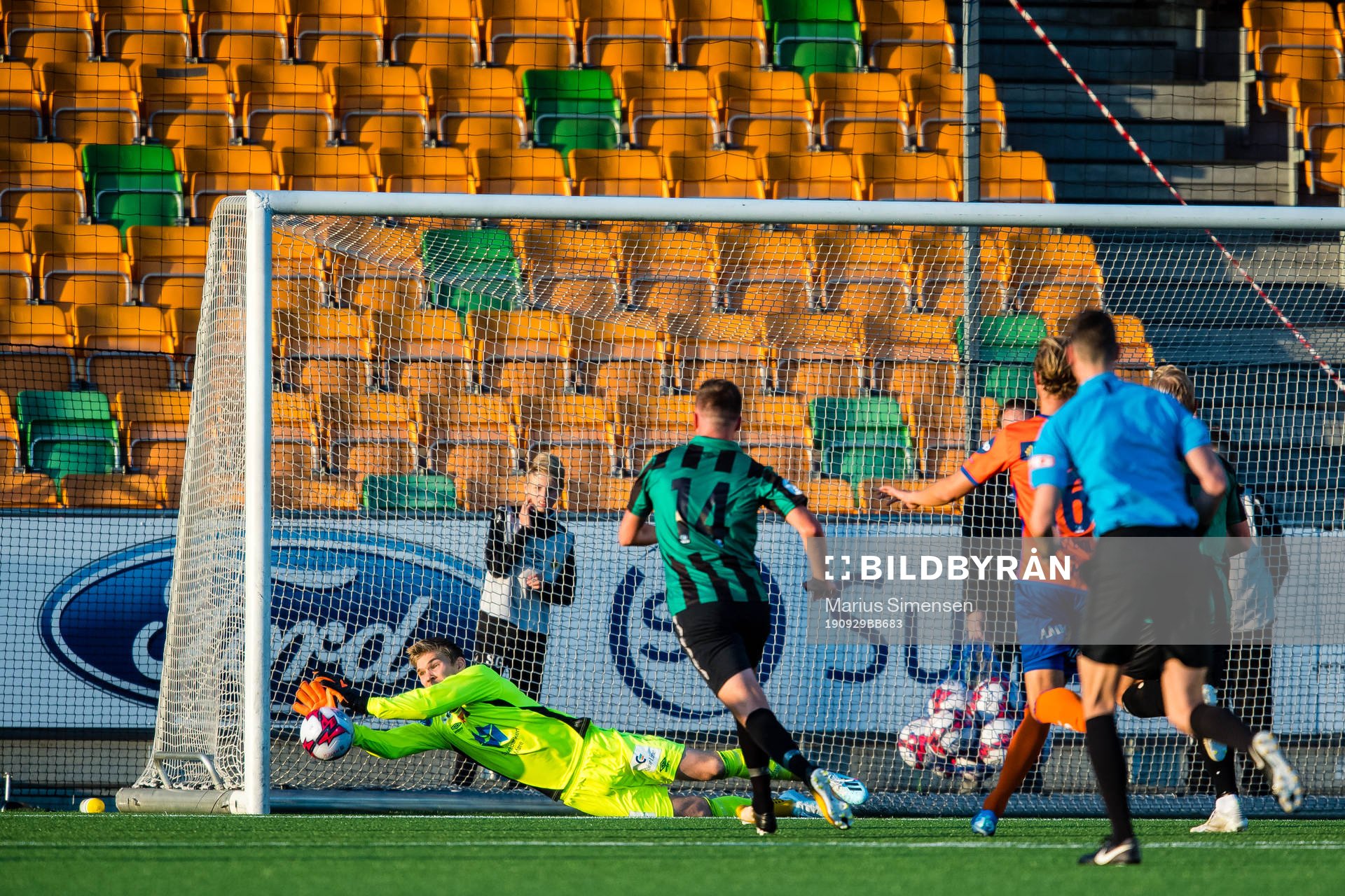 Goalkeeper Andreas Lie of Aalesund