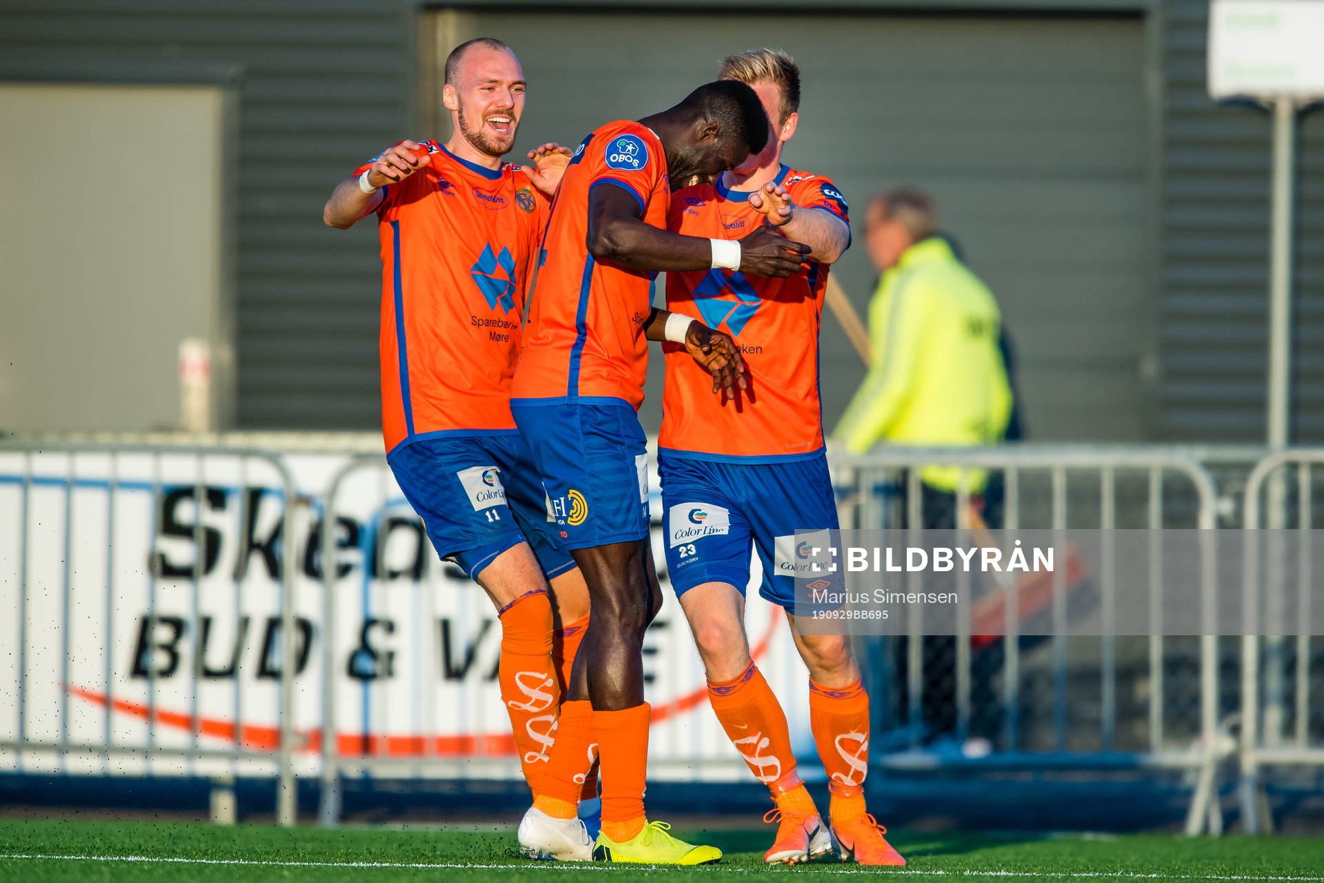 Pape Habib Gueye of Aalesund celebrates