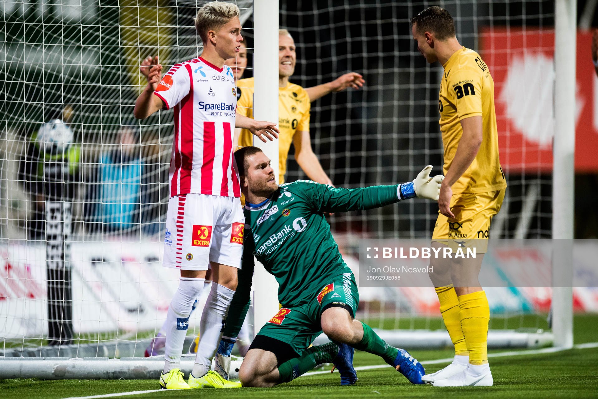 Goalkeeper Gudmund Kongshavn of Tromsø