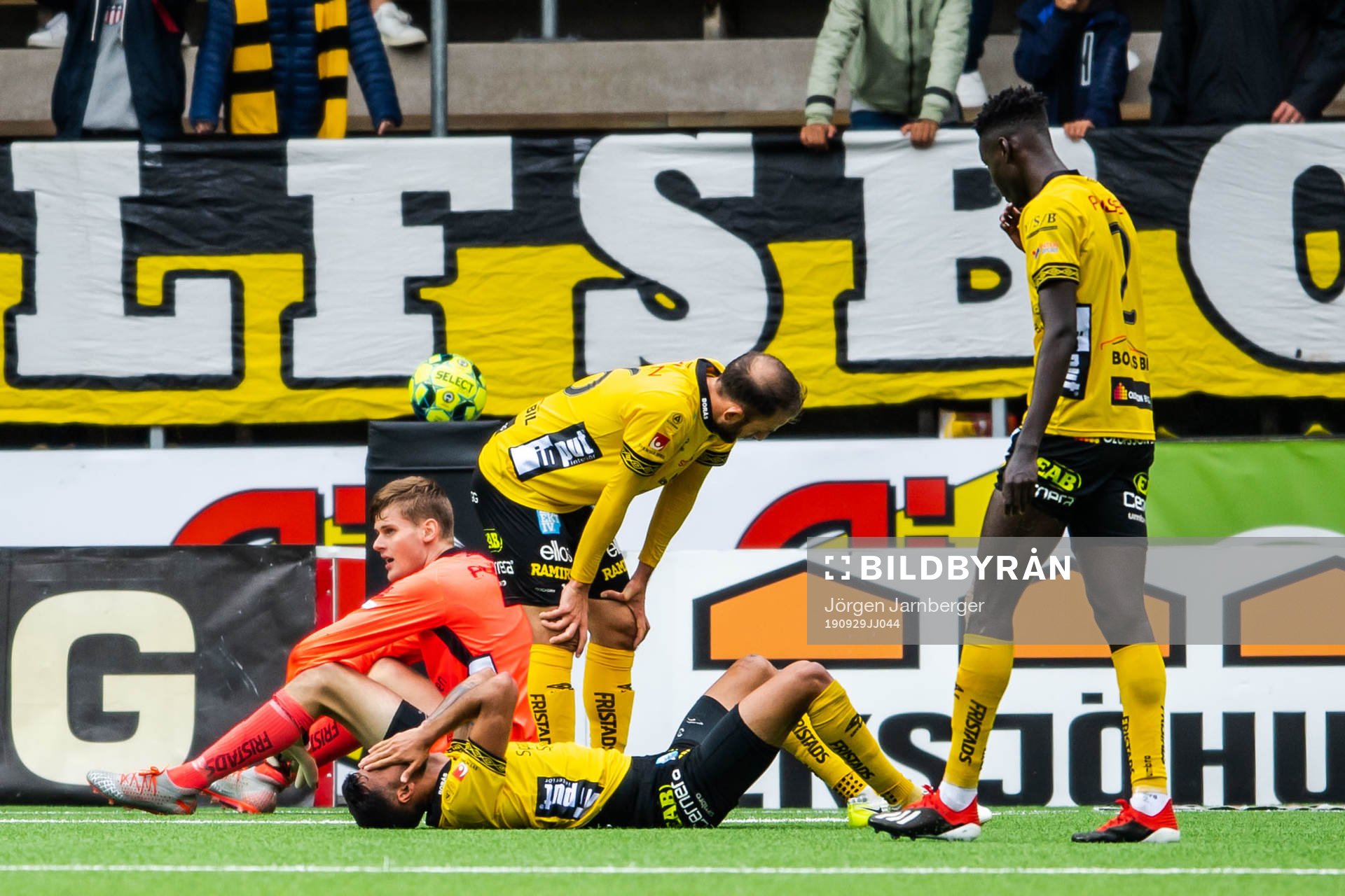 Elfsborgs Rami Kaib, målvakt Tim Rönning, Robert Gojani