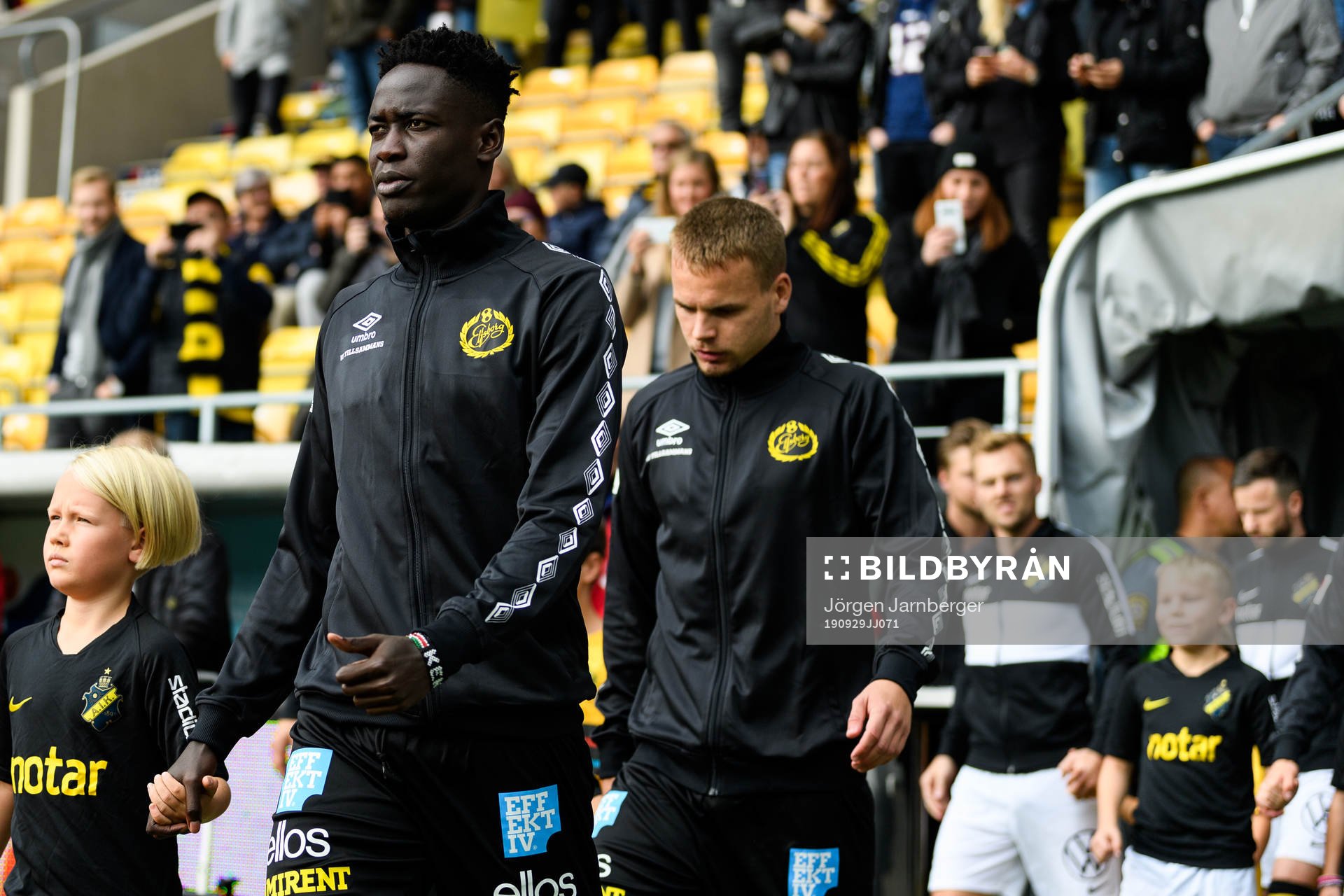 Elfsborgs Joseph Okumu och Elfsborgs Gustav Henriksson