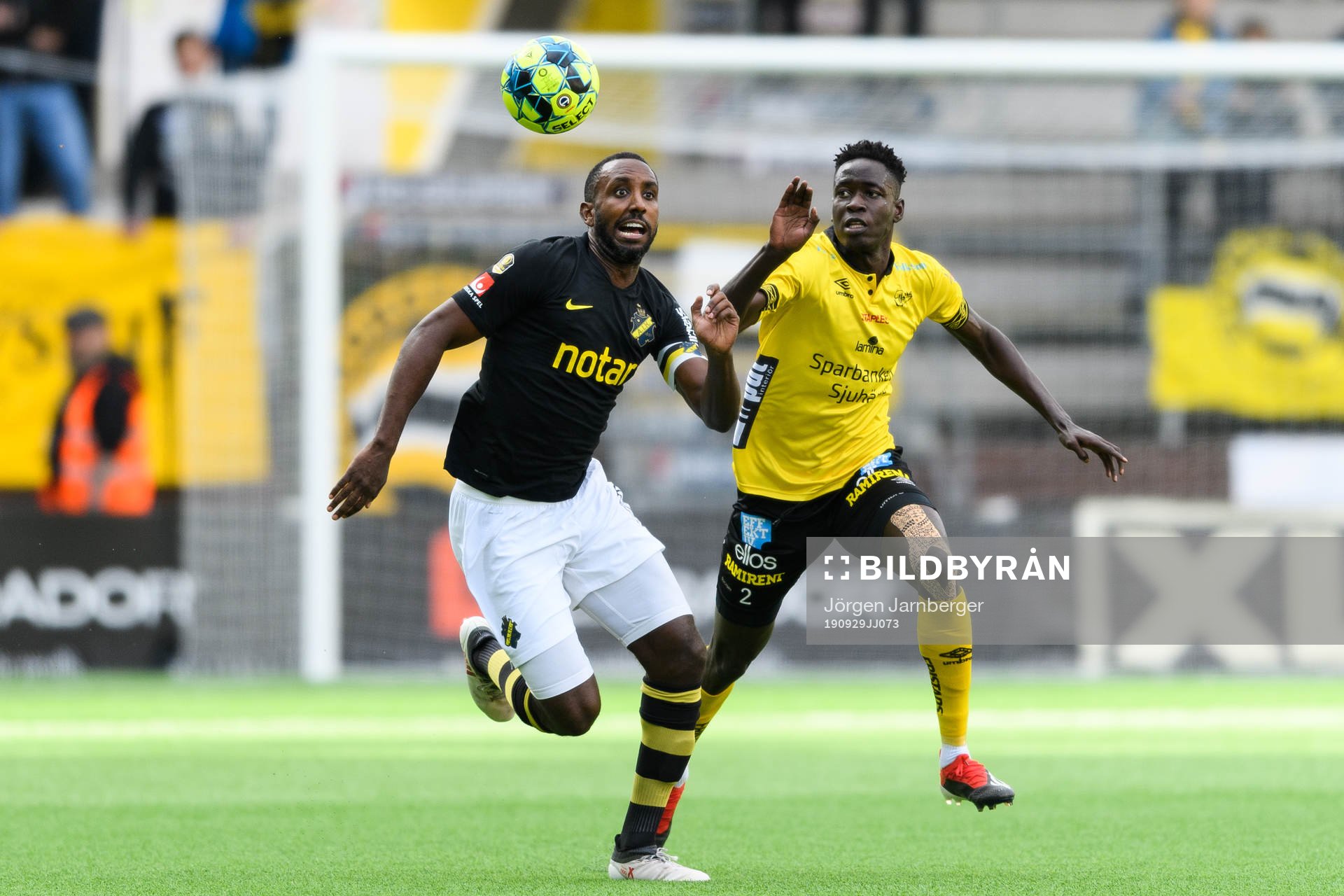 s Henok Goitom  och Elfsborgs Joseph Okumu