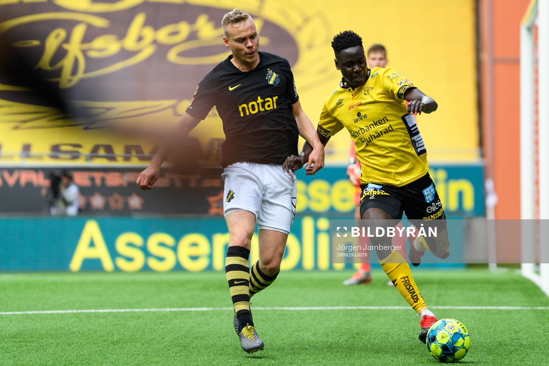 s Kolbeinn Sigthorsson och Elfsborgs Joseph Okumu