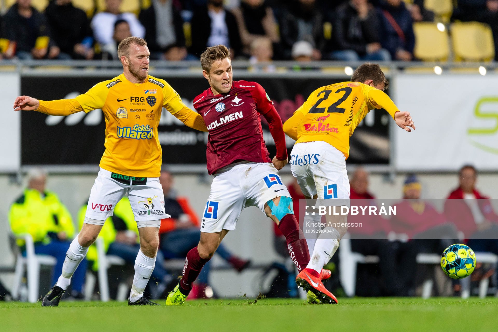 Falkenbergs Per Karlsson och IFK Norrköpings Christoffer