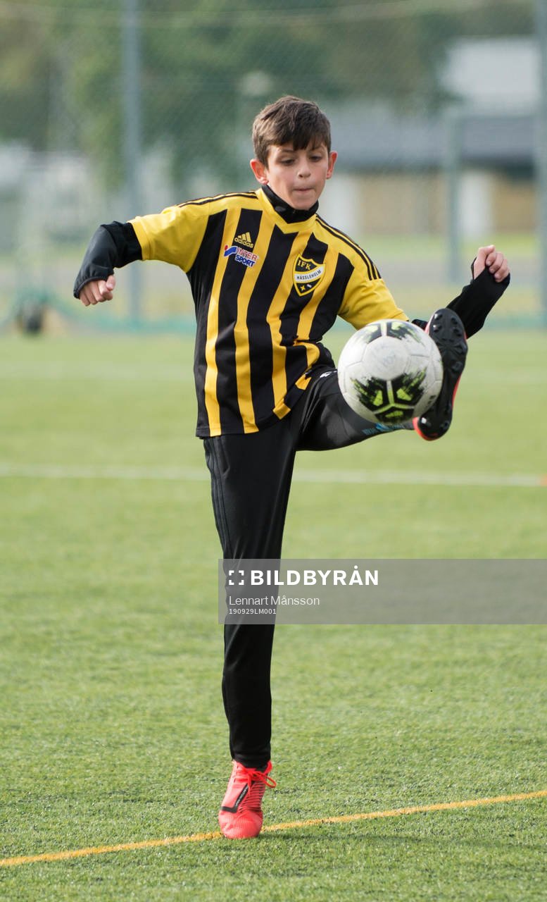 i matchen för pojkar födda 2007 mellan IFK Hässleholm