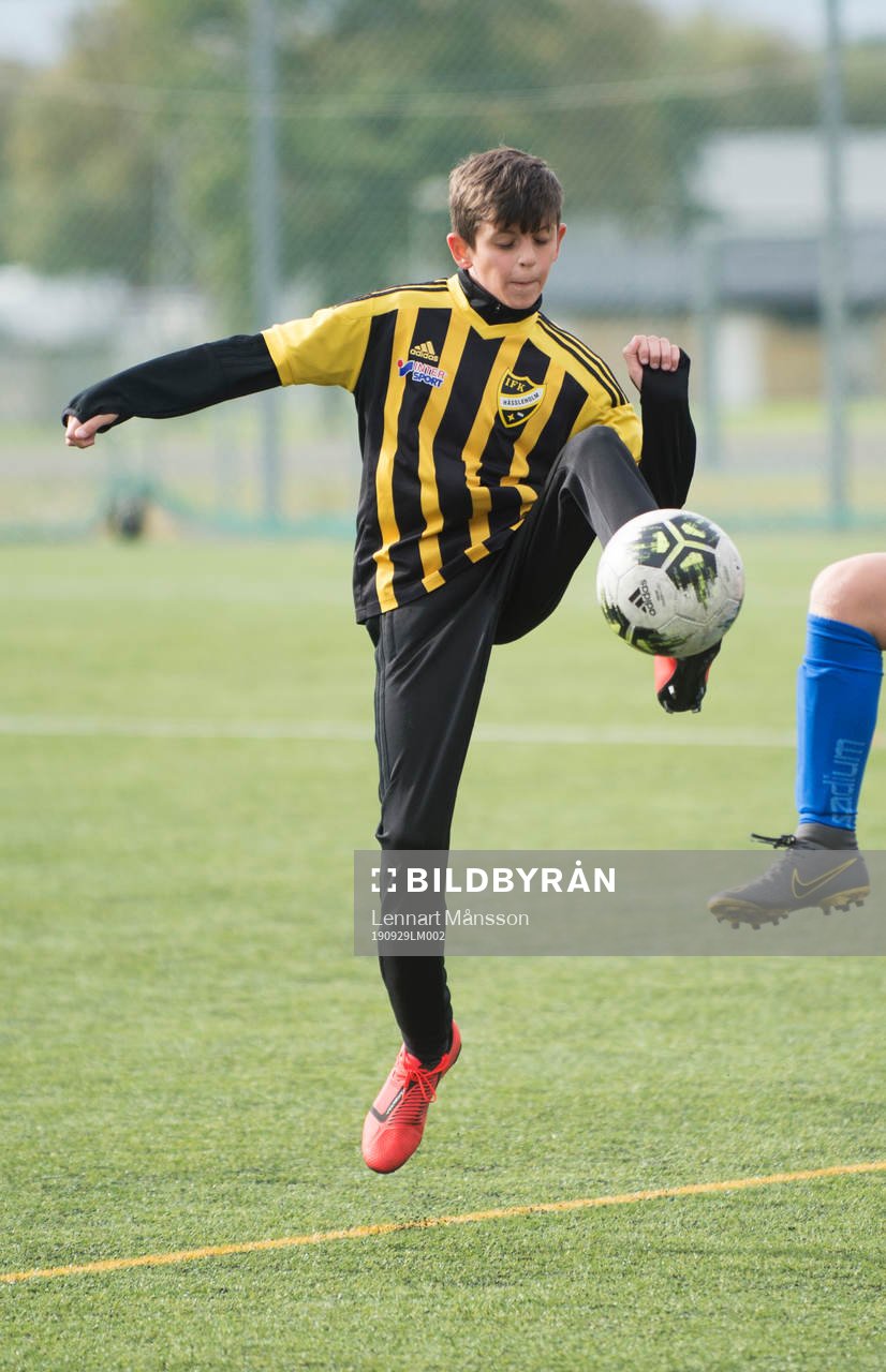 i matchen för pojkar födda 2007 mellan IFK Hässleholm