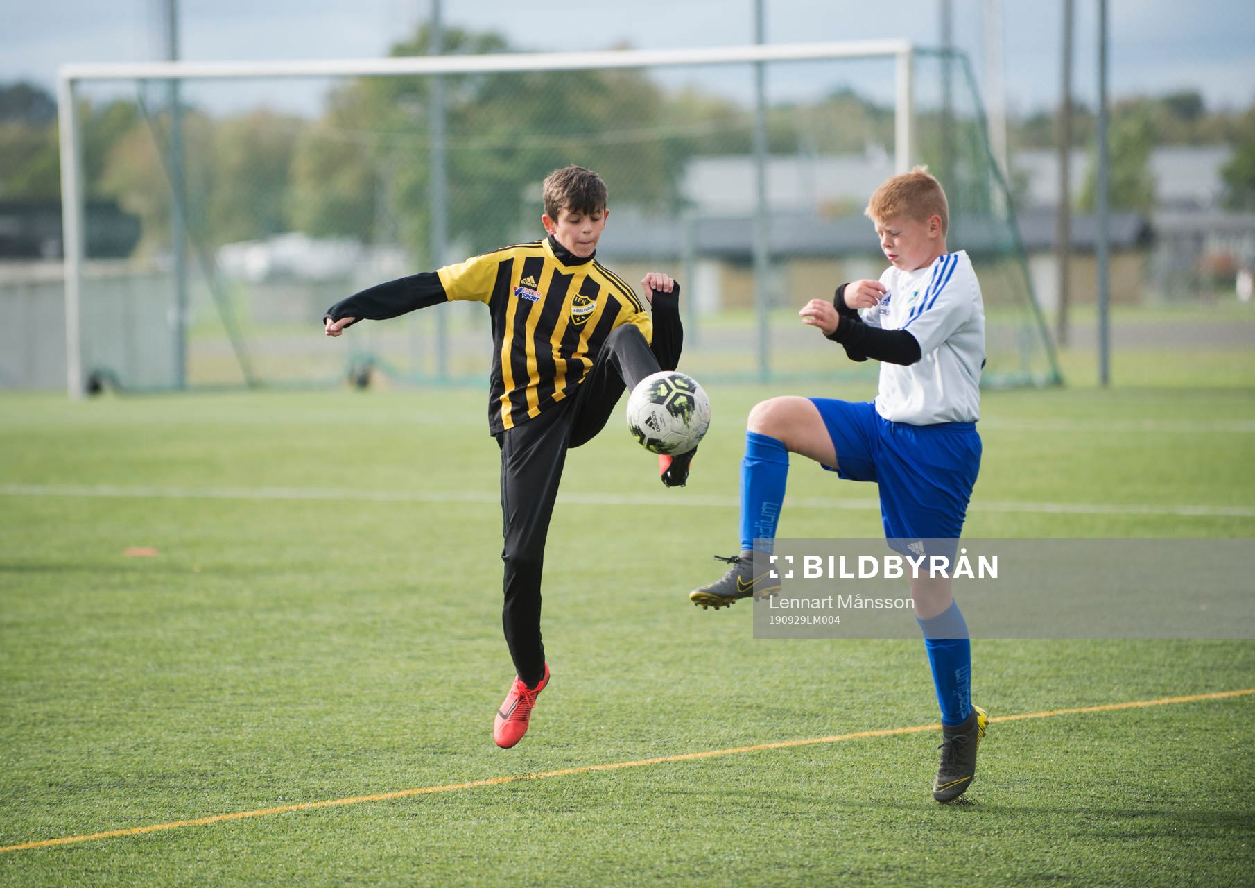 i matchen för pojkar födda 2007 mellan IFK Hässleholm