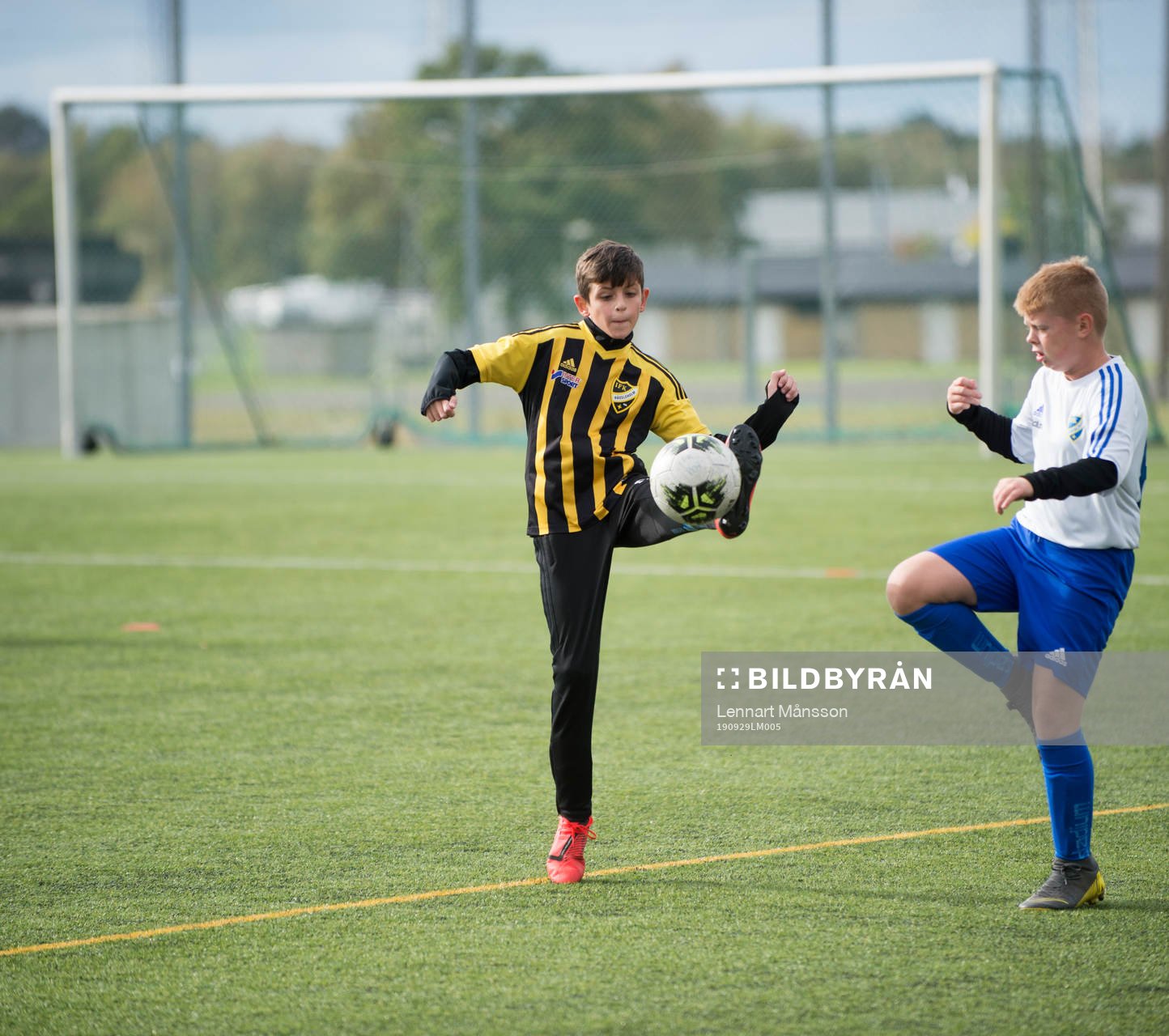 i matchen för pojkar födda 2007 mellan IFK Hässleholm