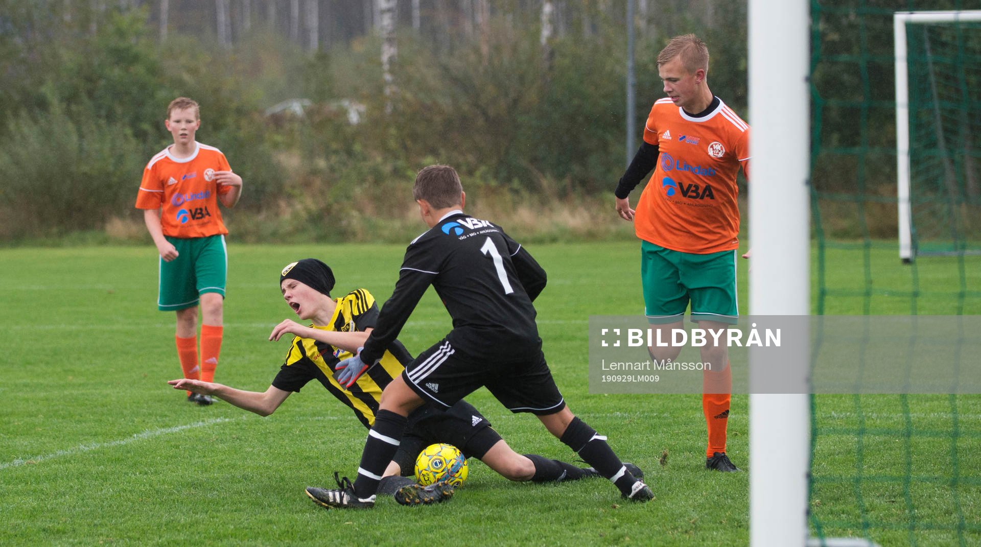 i matchen för pojkar födda 2006 mellan IFK Hässleholm