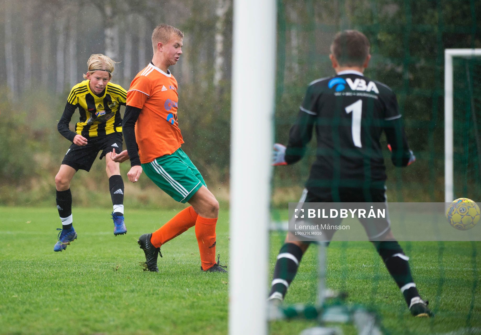i matchen för pojkar födda 2006 mellan IFK Hässleholm