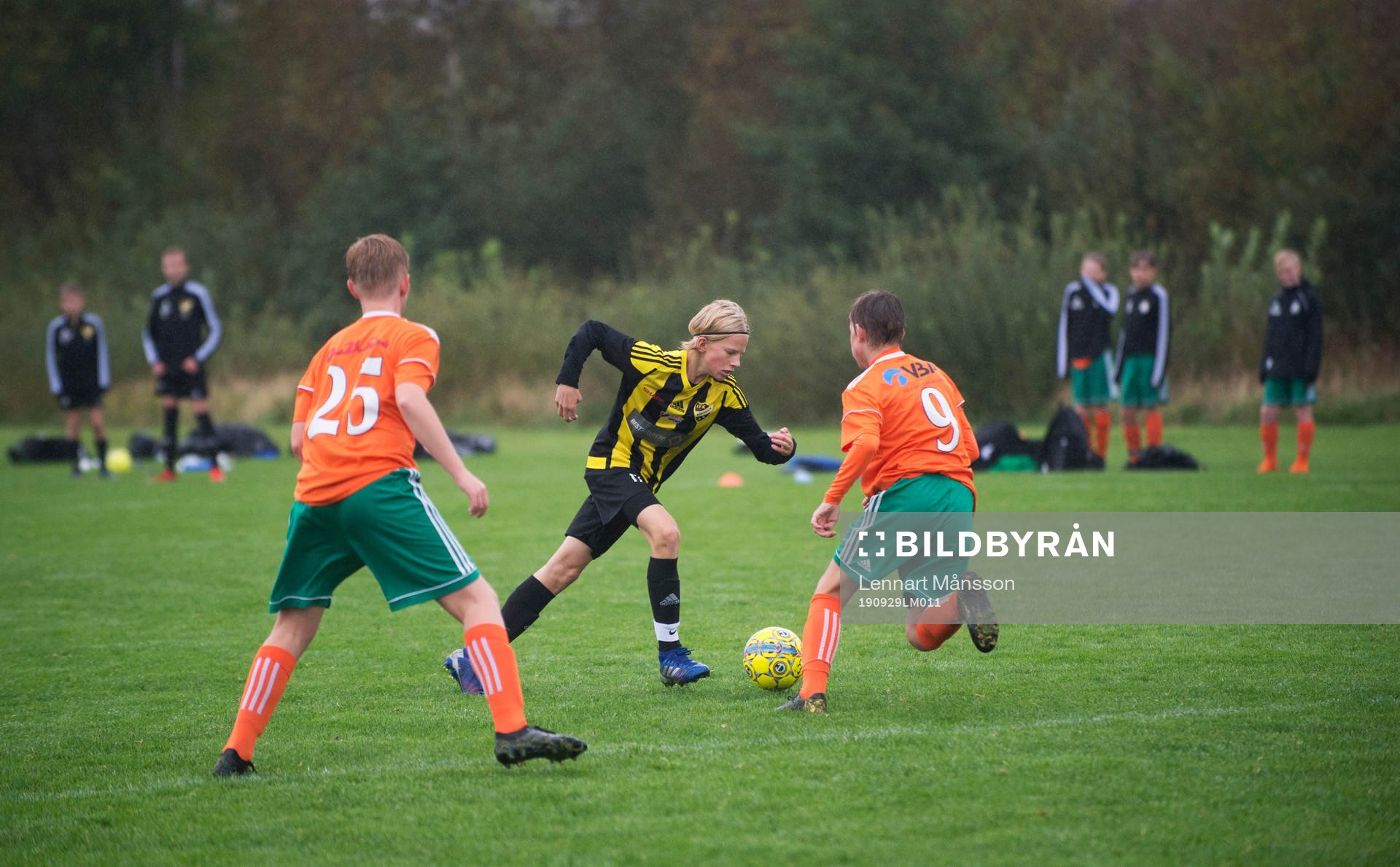 i matchen för pojkar födda 2006 mellan IFK Hässleholm