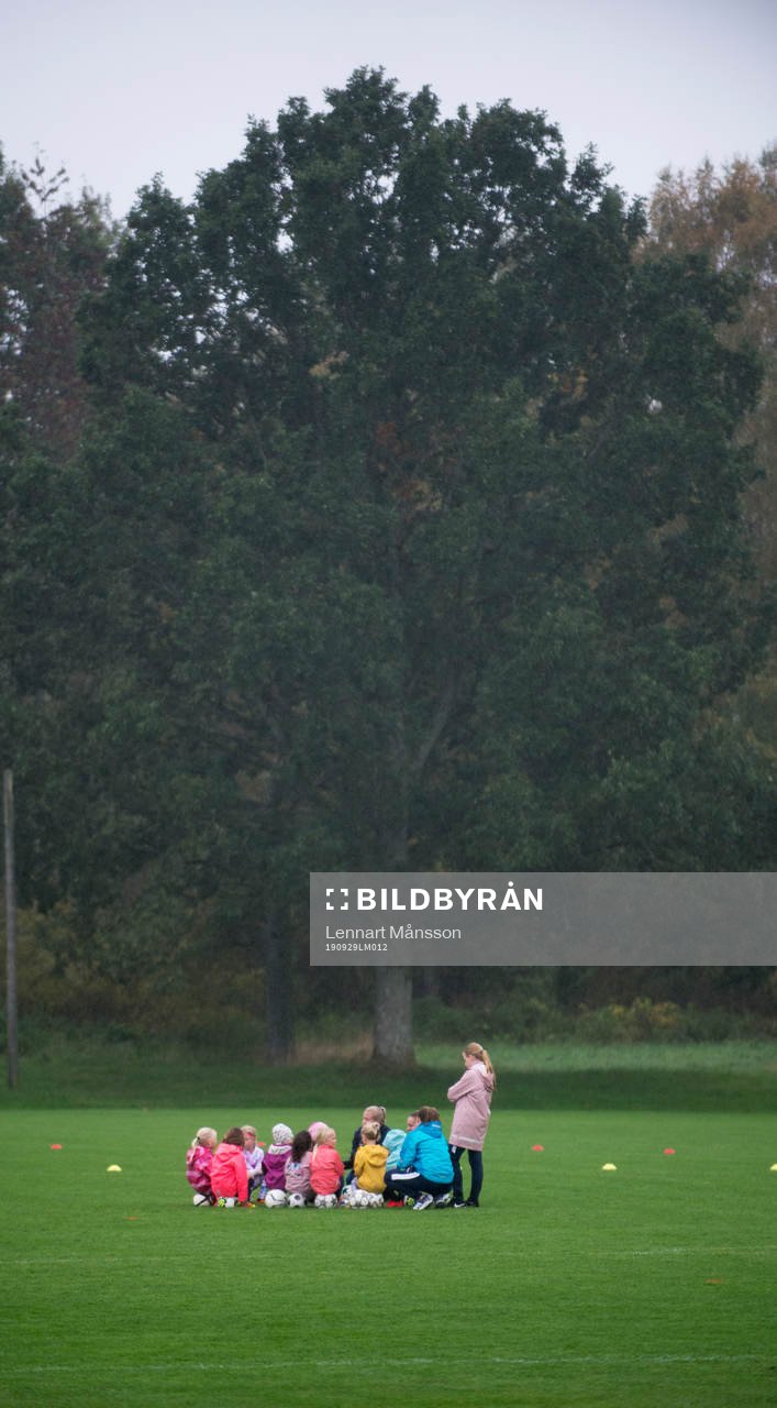 fotbollssamling i Hässleholm 29 september 2019