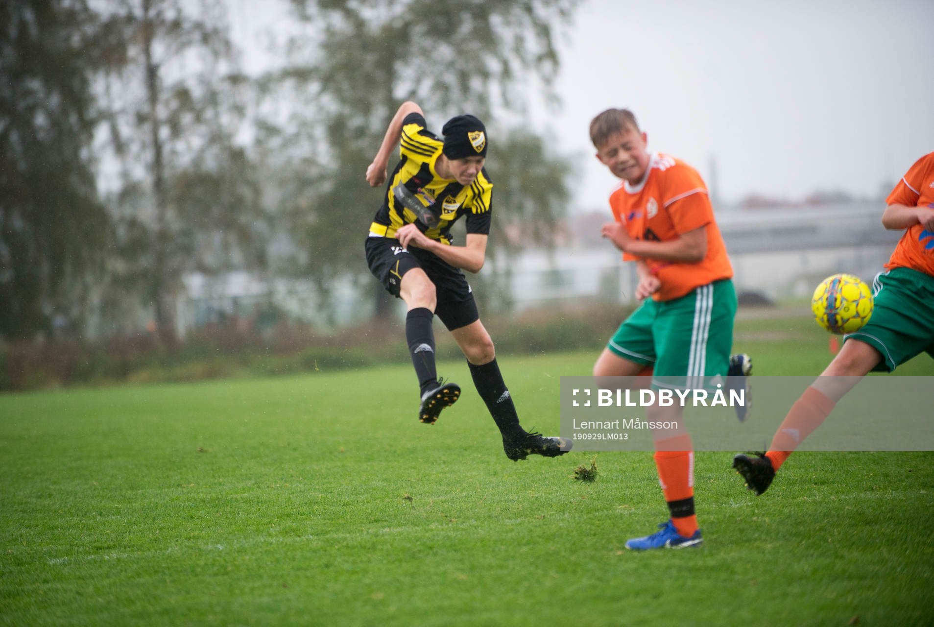 i matchen för pojkar födda 2006 mellan IFK Hässleholm