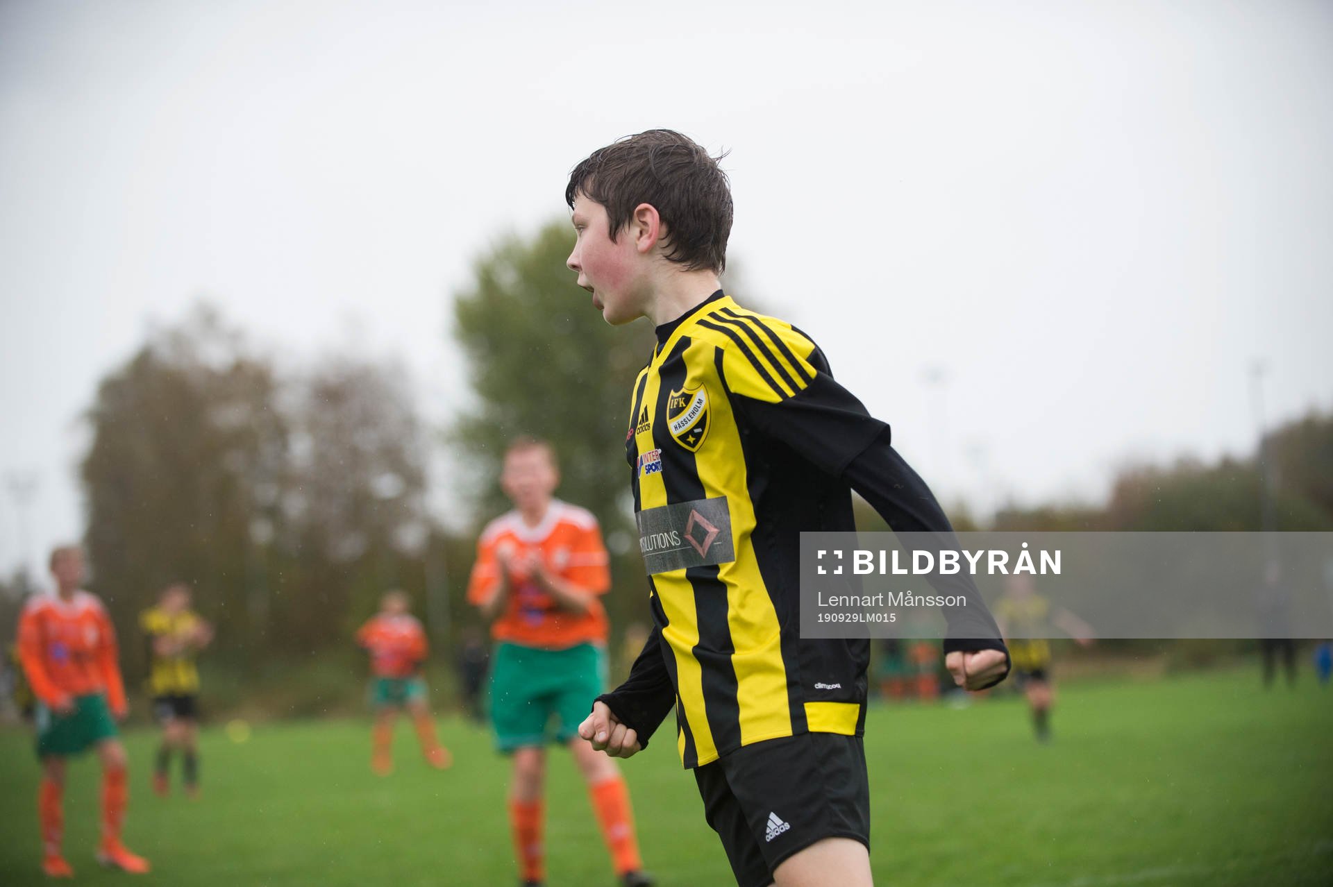 i matchen för pojkar födda 2006 mellan IFK Hässleholm