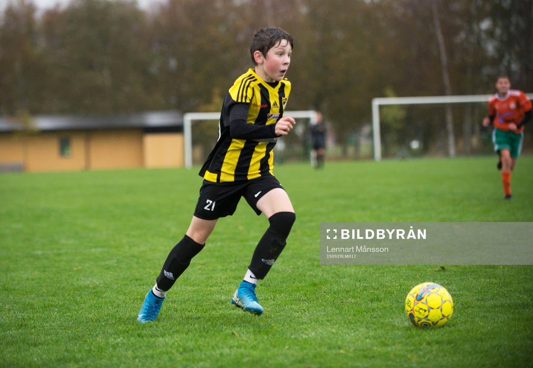 i matchen för pojkar födda 2006 mellan IFK Hässleholm