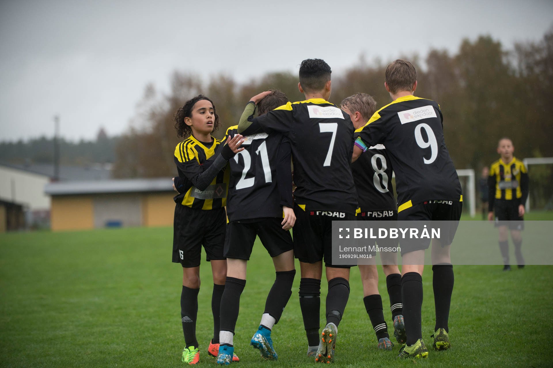 i matchen för pojkar födda 2006 mellan IFK Hässleholm