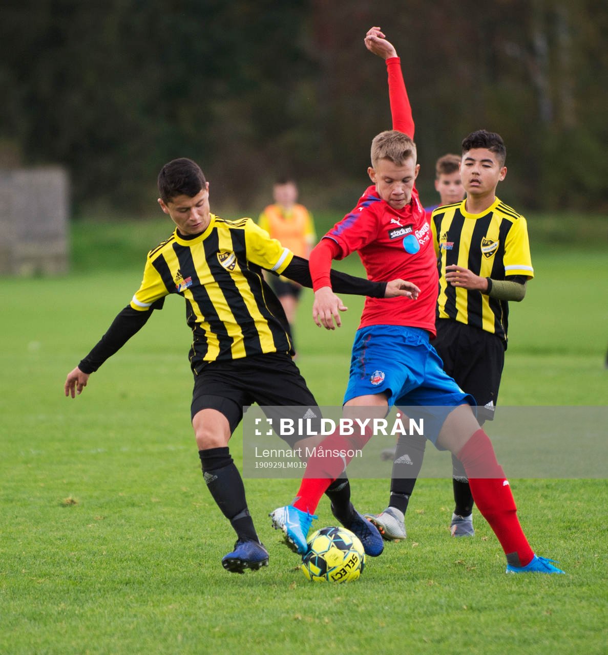 i matchen för pojkar födda 2005 mellan IFK Hässleholm