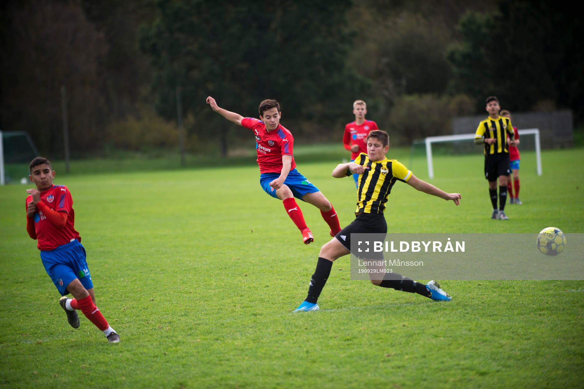 i matchen för pojkar födda 2005 mellan IFK Hässleholm