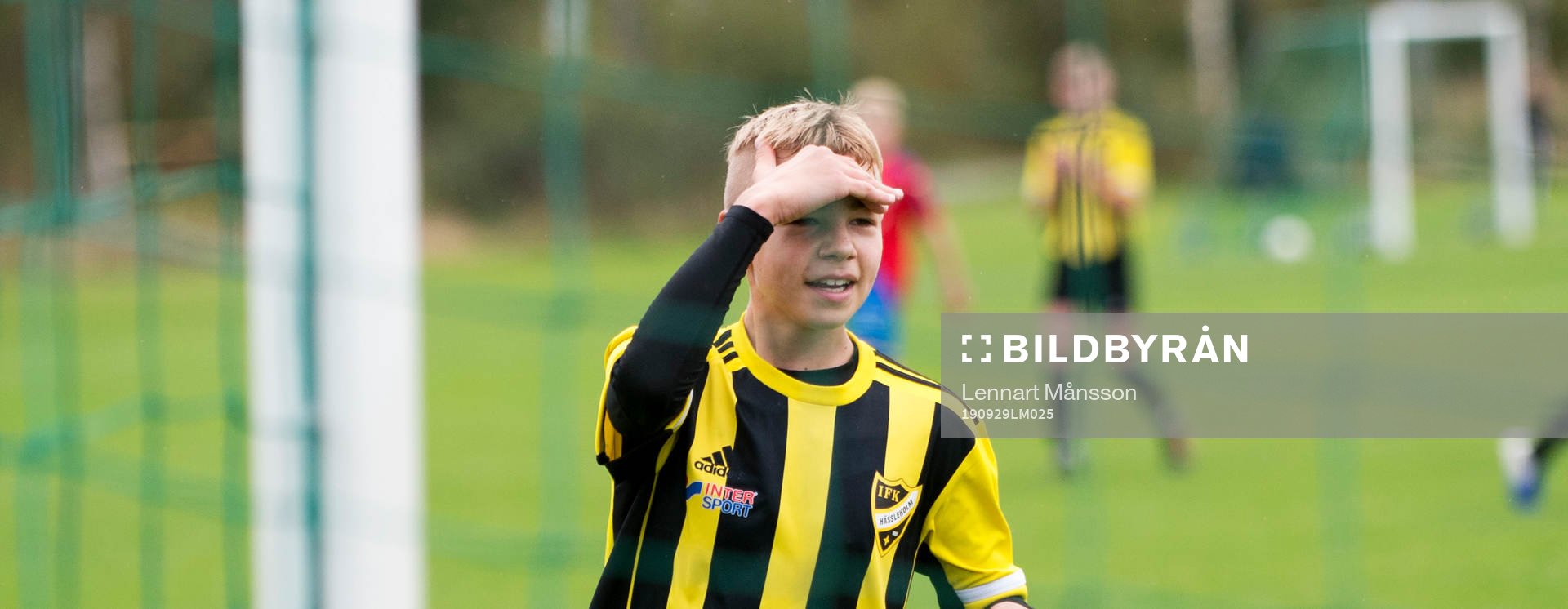 i matchen för pojkar födda 2005 mellan IFK Hässleholm
