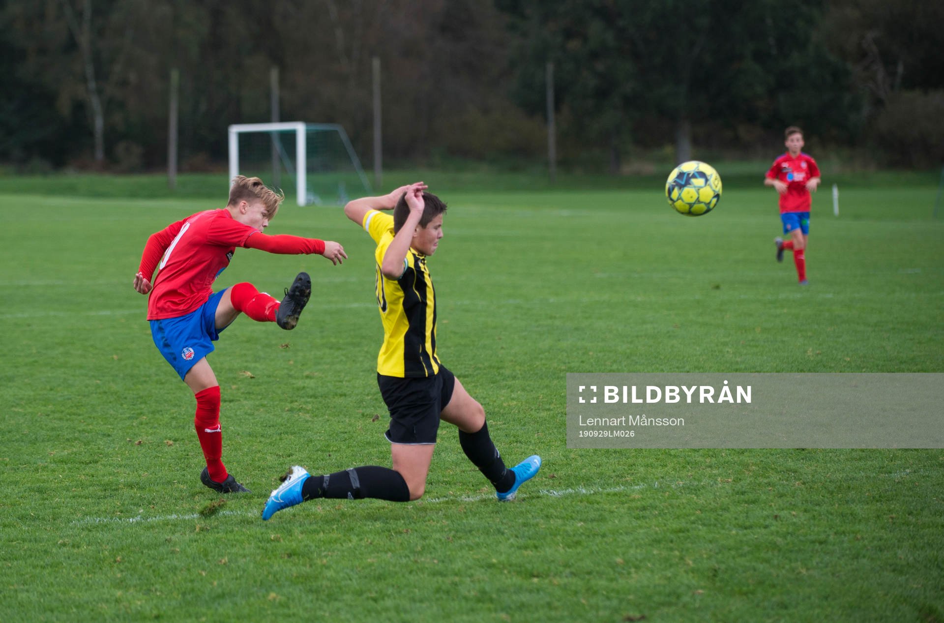 i matchen för pojkar födda 2005 mellan IFK Hässleholm