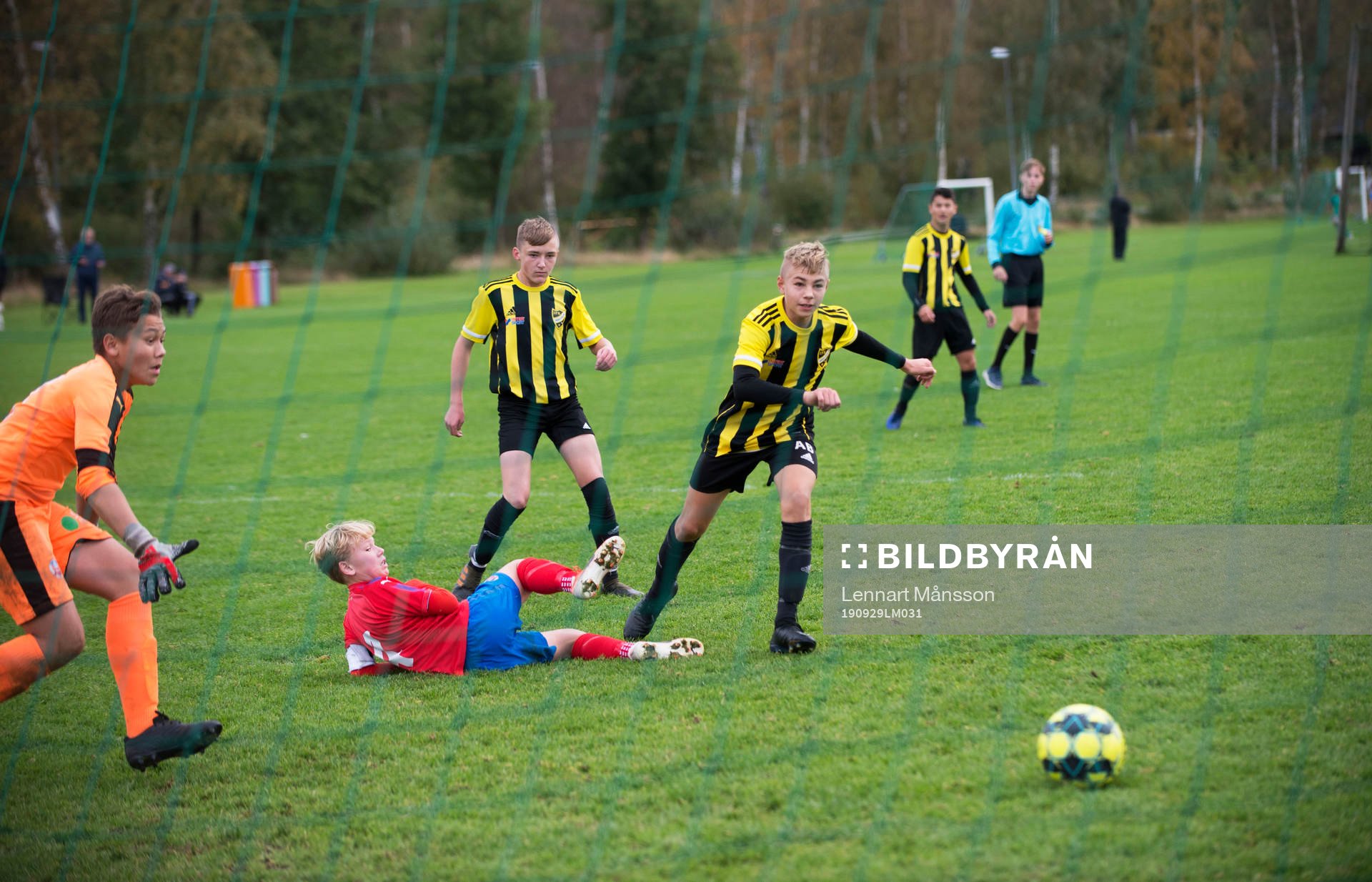 i matchen för pojkar födda 2005 mellan IFK Hässleholm