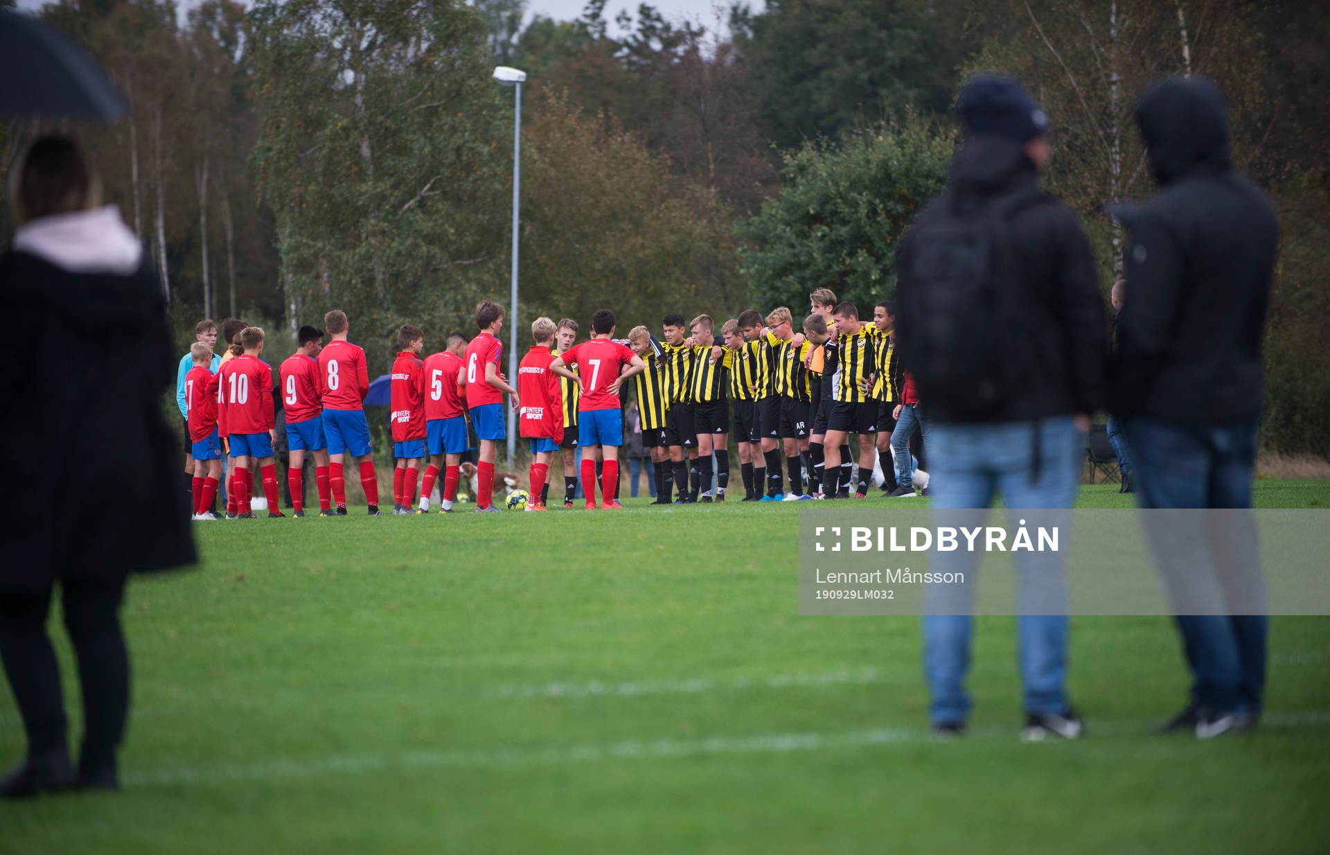 i matchen för pojkar födda 2005 mellan IFK Hässleholm