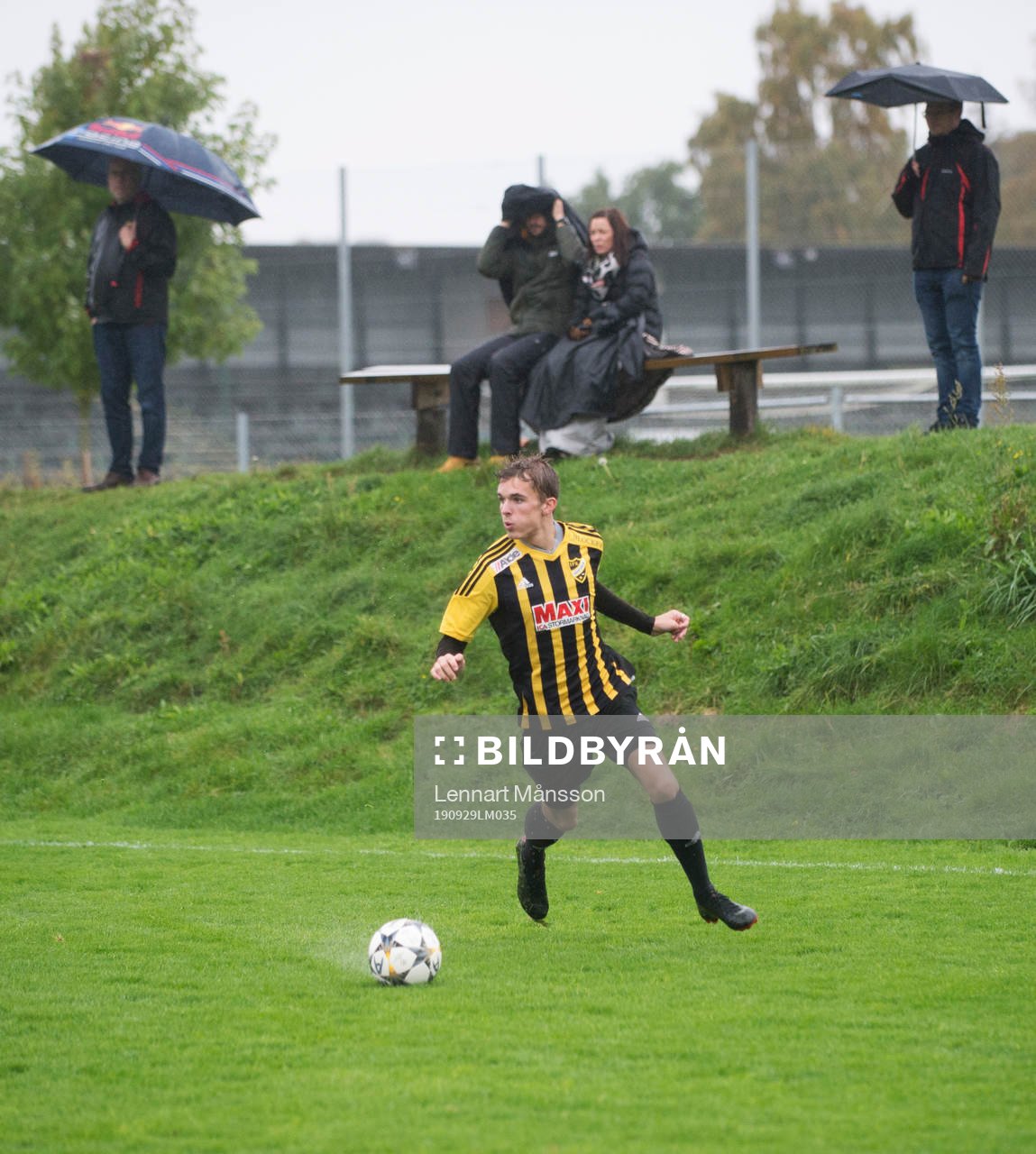 i matchen i juniorallsvenskan division 1, U19 mellan IFK