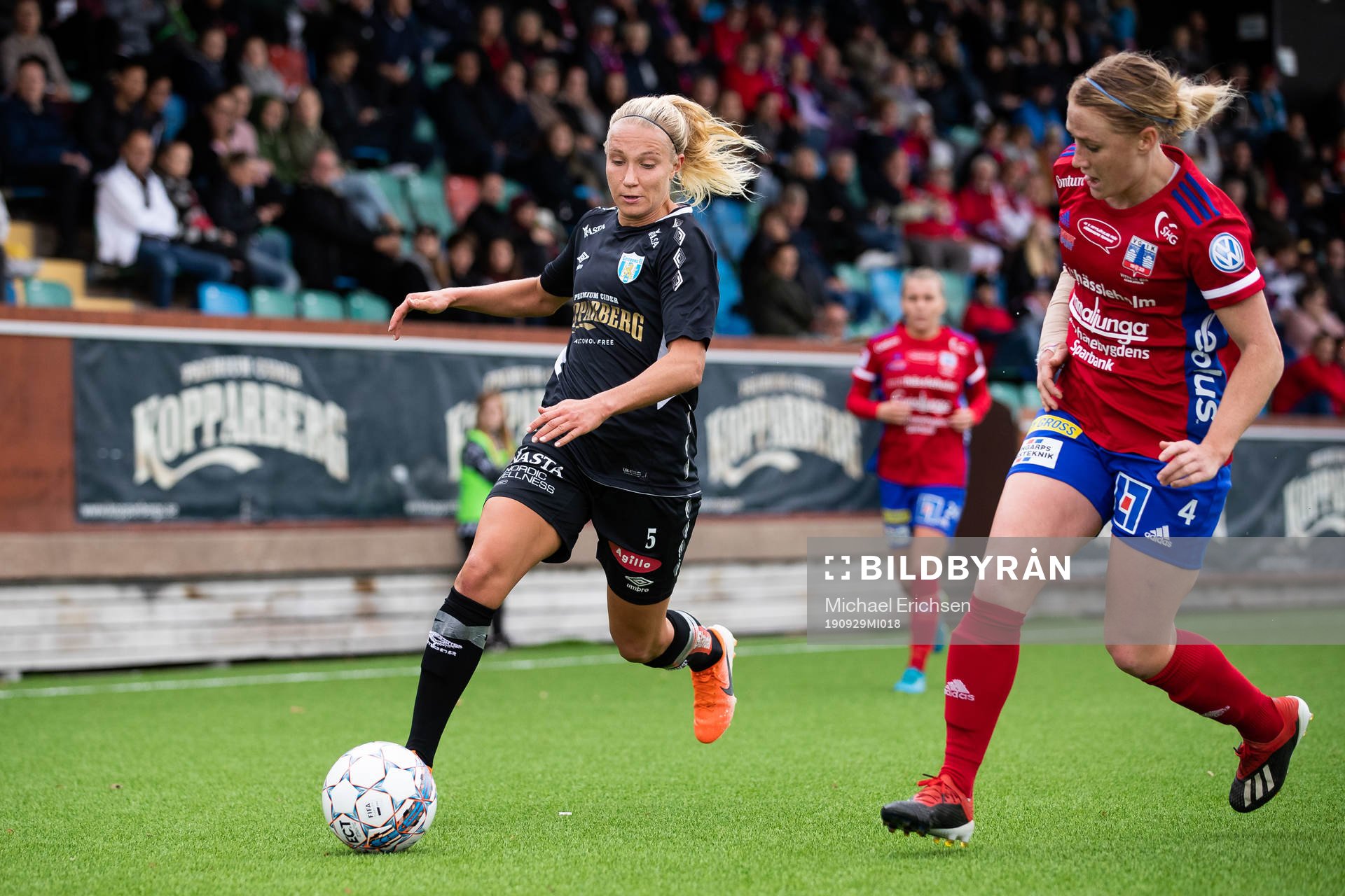 Göteborgs Emma Koivisto och Vittsjös Catherine Bott