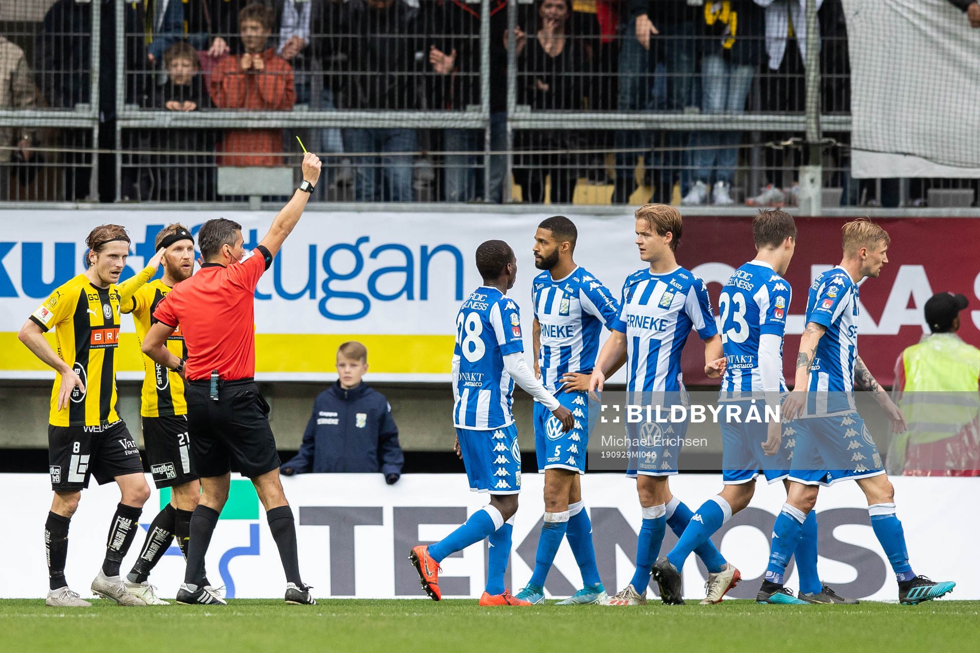 IFK Göteborgs Kristopher Da Graca tilldelas en varning