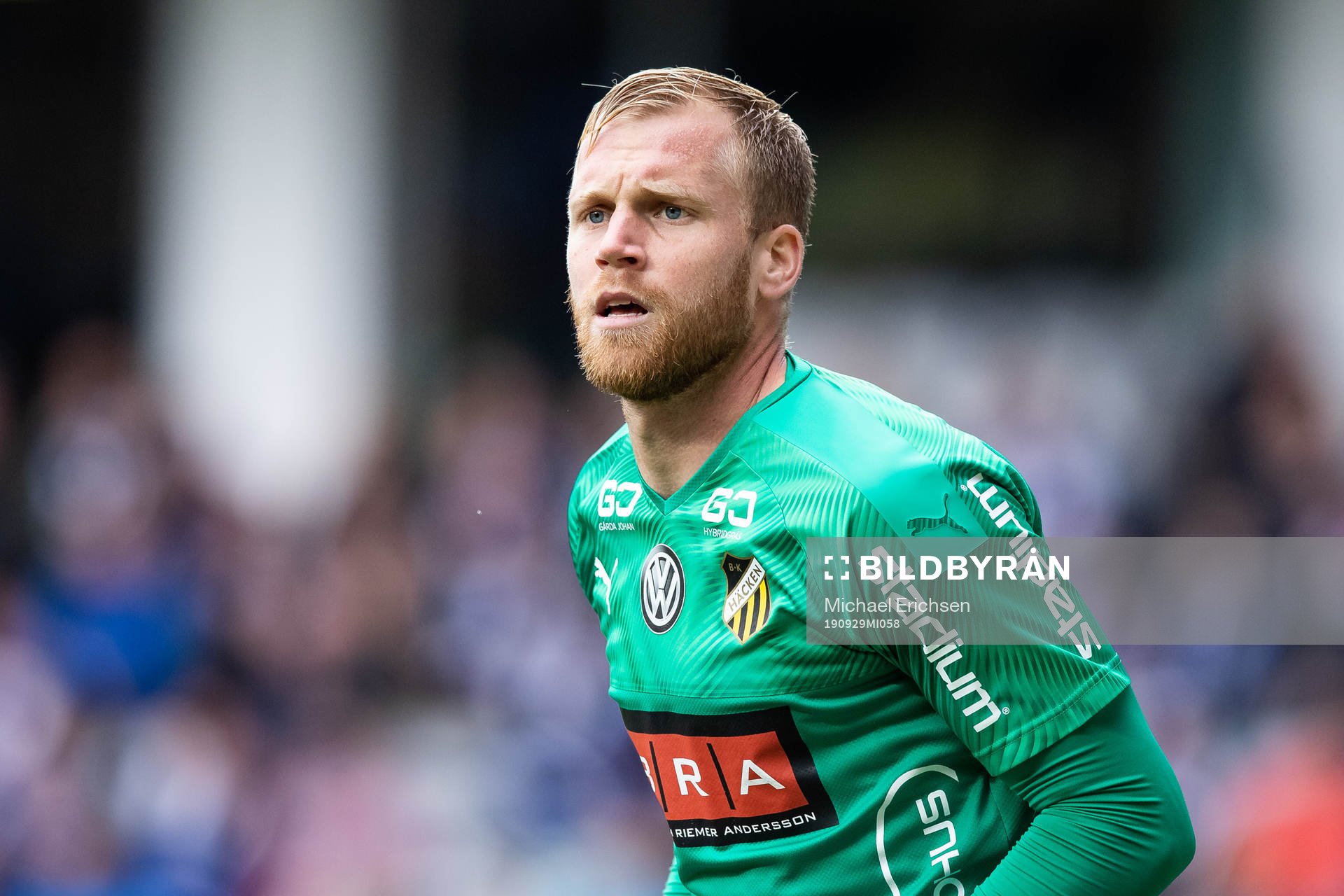 Häckens målvakt Peter Abrahamsson