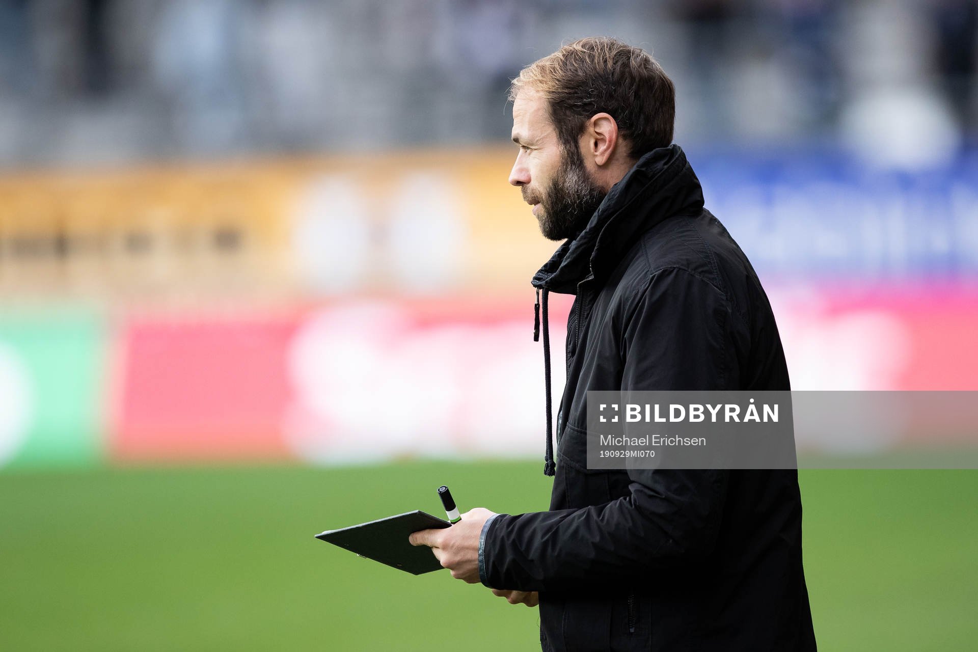 Häckens tränare Andreas Alm